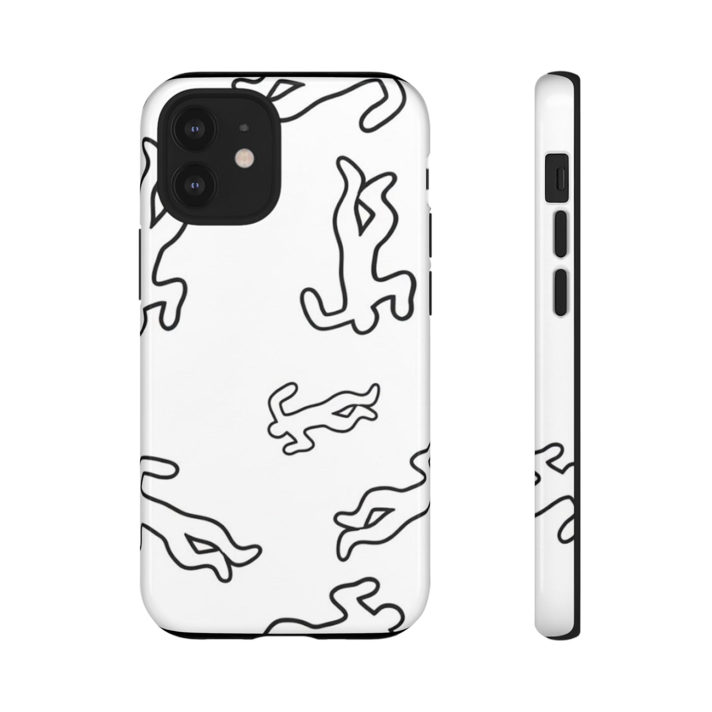 Chalk outline scene  Tough case Protectors, Trendy Cell Phone Cover, Unique Gift for Him or Her, Modern Art Accessory, Fun Design for All [...]