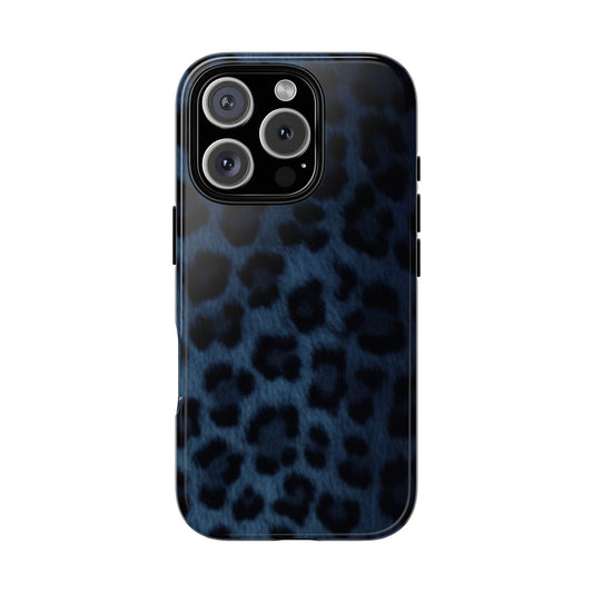 Blue Leopard print Stylish Phone Case with Leopard Print, Trendy Phone Cover for Fashion Lovers, Cute Gifts for Animal Print Fans, Durable Cell Phone [...]