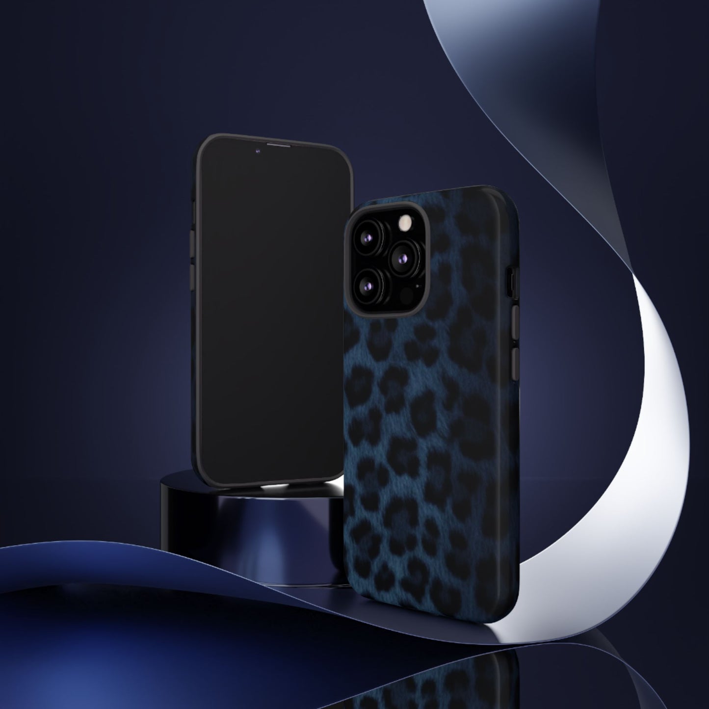 Blue Leopard print Stylish Phone Case with Leopard Print, Trendy Phone Cover for Fashion Lovers, Cute Gifts for Animal Print Fans, Durable Cell Phone [...]