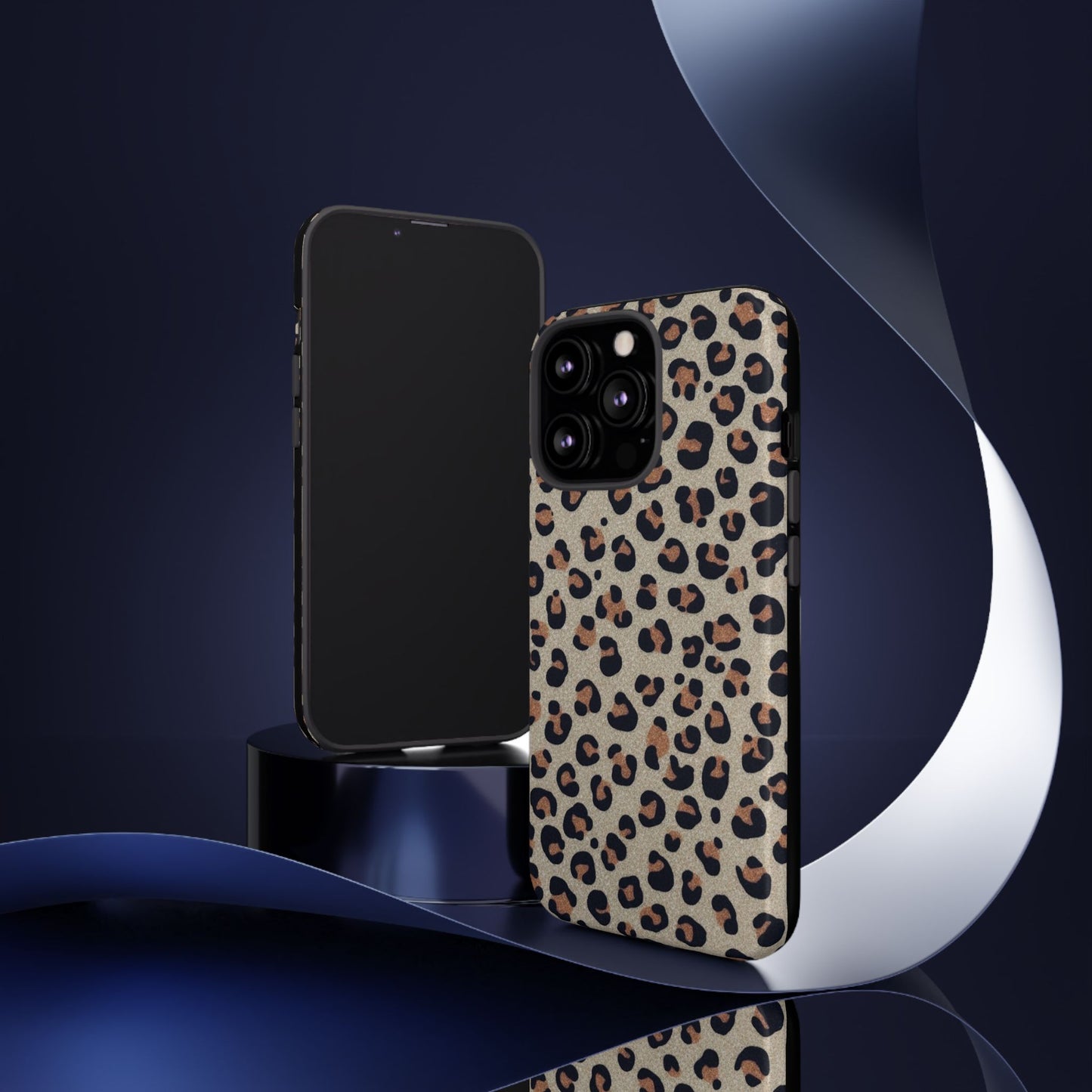 Leopard glitter Stylish Phone Case - Tough Cases with Chic Leopard Print Design, Animal Print Case, Trendy Cell Cover, Gifts for Her, Fashionable Tech [...]