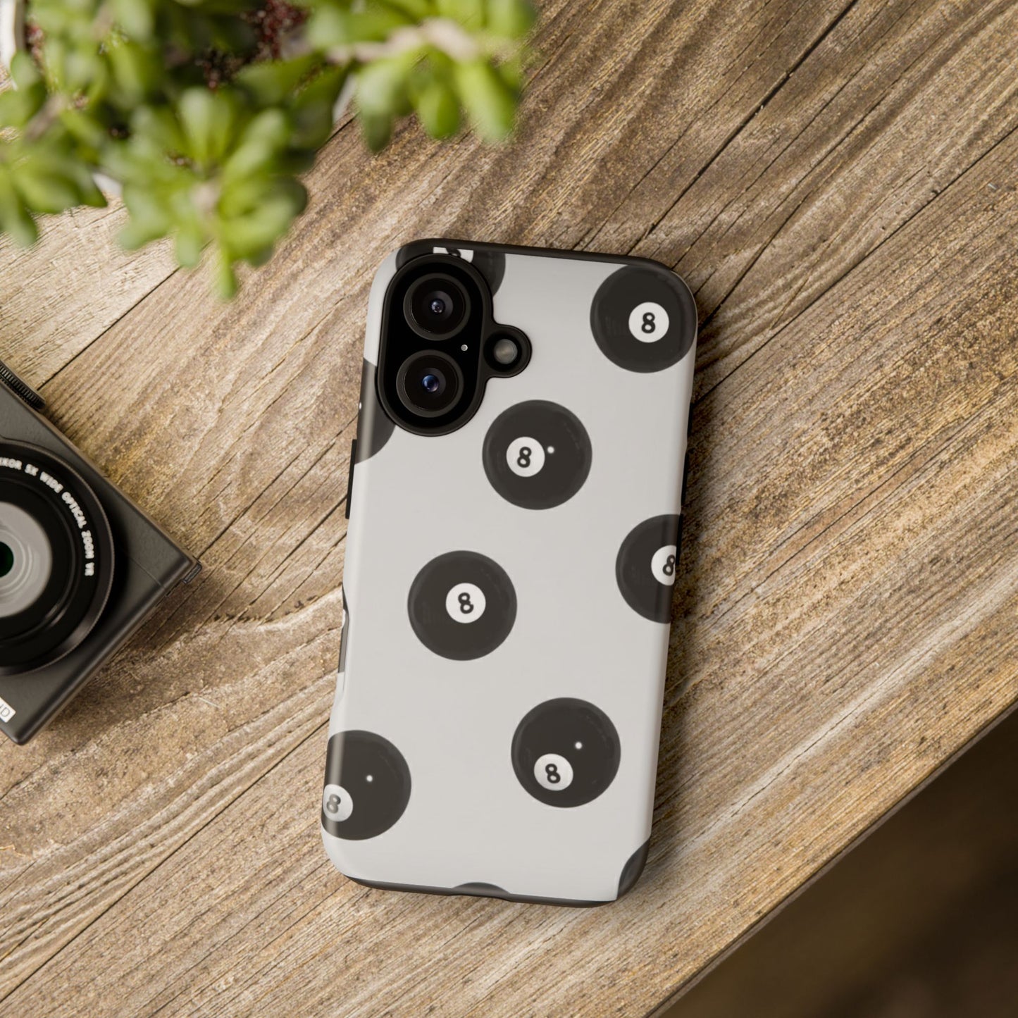 8-Ball case Design, Fun Gift , Durable Protection, Unique Accessory for Every Occasion