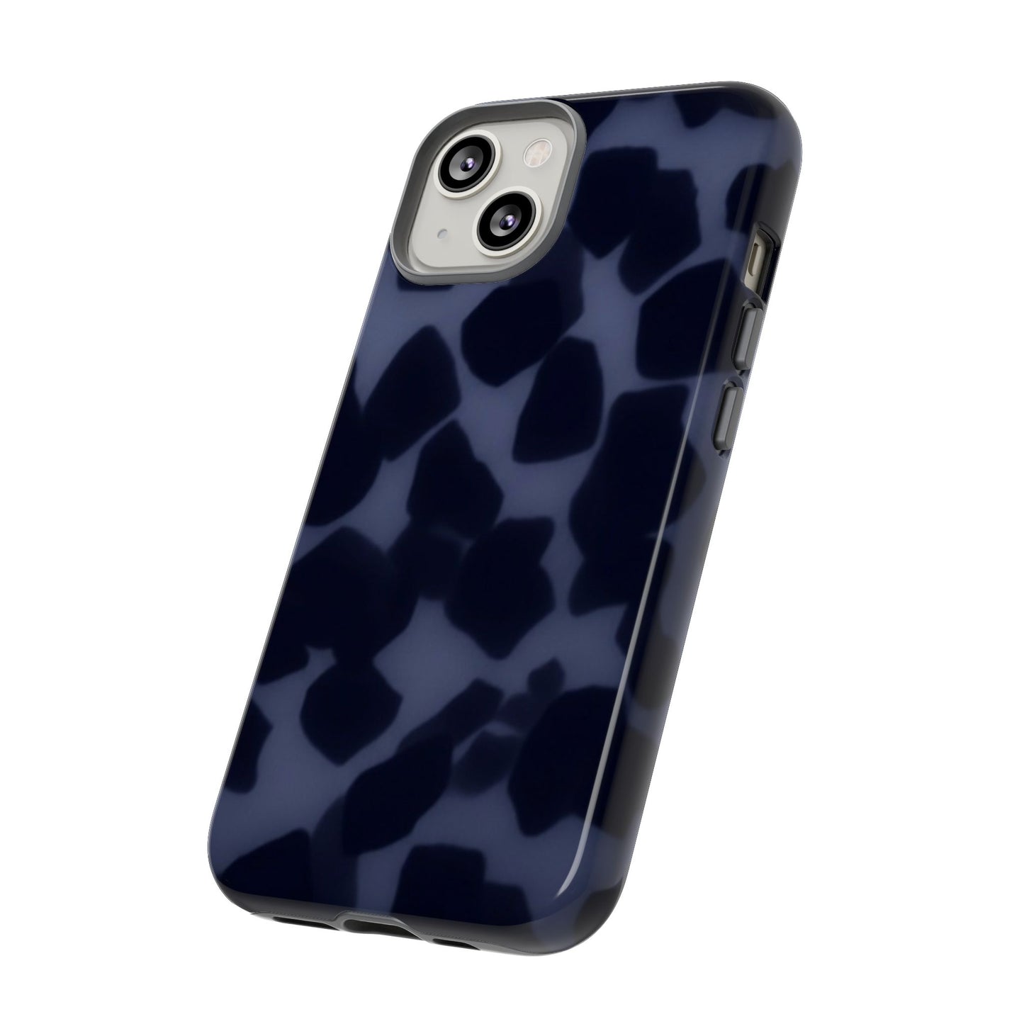 Jumbo Tortoise shell Navy Tuff Phone Case, Tough Cases with Sleek Modern Design for Protection, Gift for Tech Enthusiasts, Perfect for Any Occasion