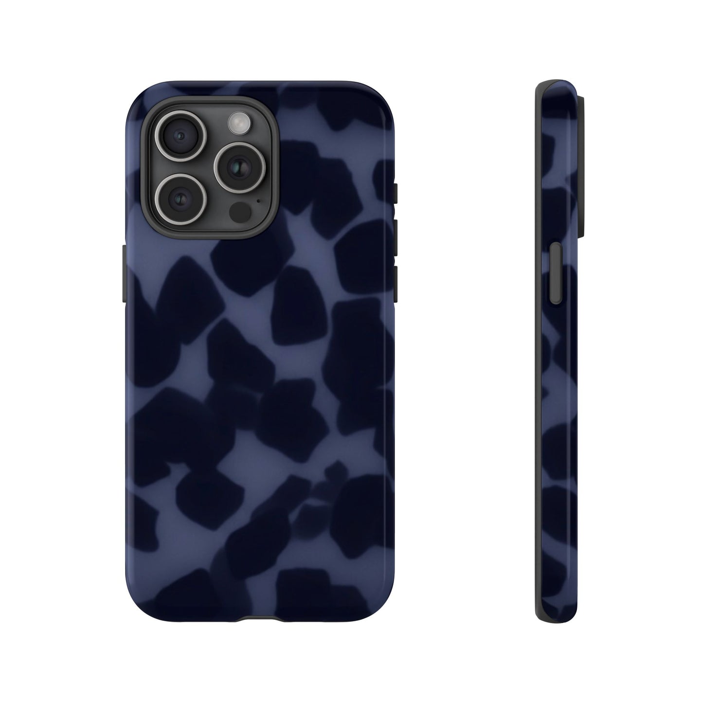 Jumbo Tortoise shell Navy Tuff Phone Case, Tough Cases with Sleek Modern Design for Protection, Gift for Tech Enthusiasts, Perfect for Any Occasion