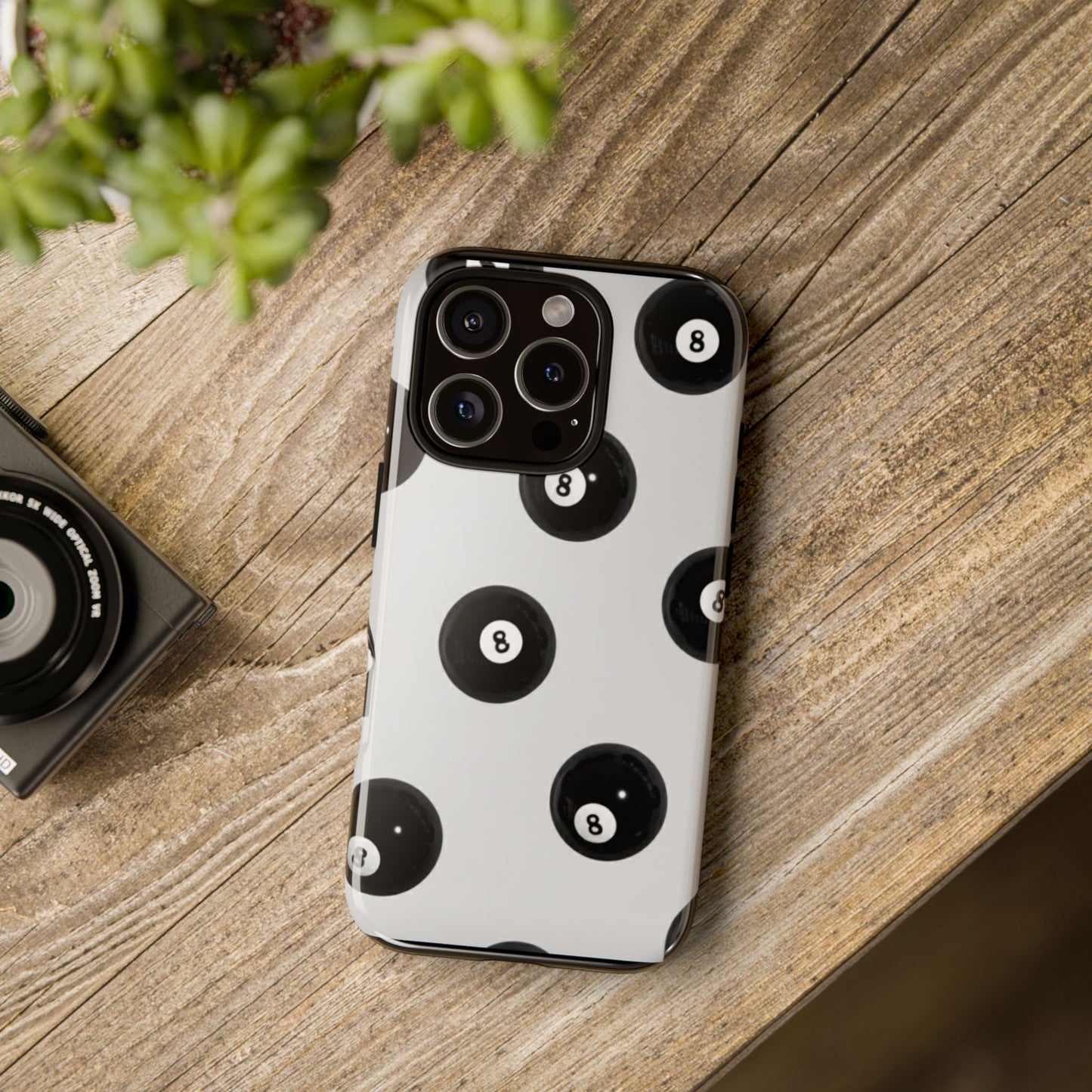 8-Ball case Design, Fun Gift , Durable Protection, Unique Accessory for Every Occasion