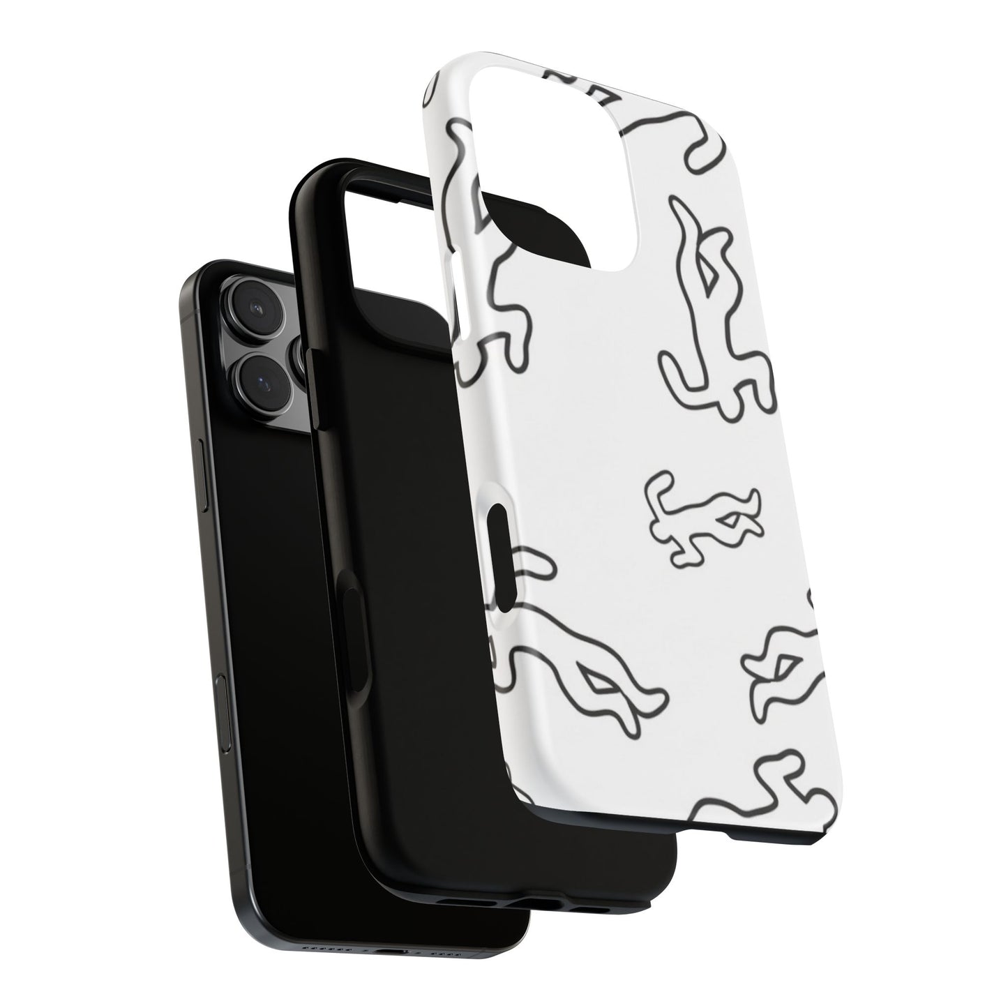 Chalk outline scene  Tough case Protectors, Trendy Cell Phone Cover, Unique Gift for Him or Her, Modern Art Accessory, Fun Design for All [...]