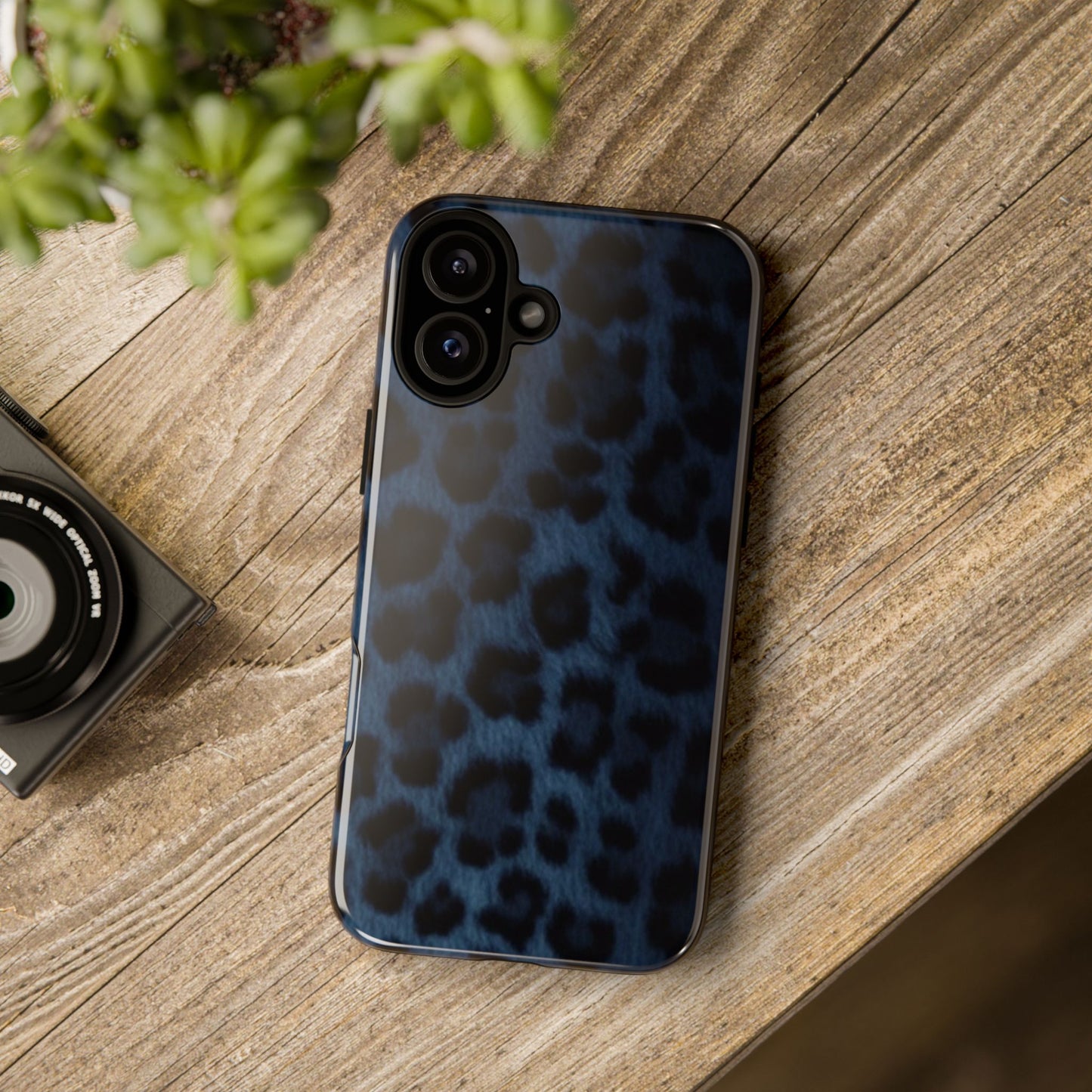 Blue Leopard print Stylish Phone Case with Leopard Print, Trendy Phone Cover for Fashion Lovers, Cute Gifts for Animal Print Fans, Durable Cell Phone [...]