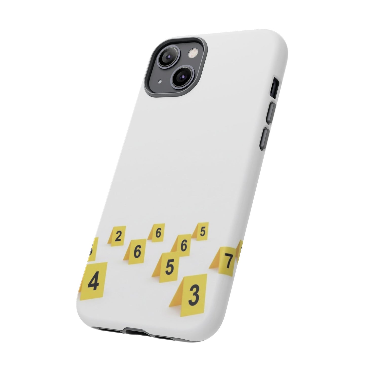 Scene marker Phone Case, Tough Protective Cover, Unique Gift for Detectives, Police Officers, Halloween, Funny Gift