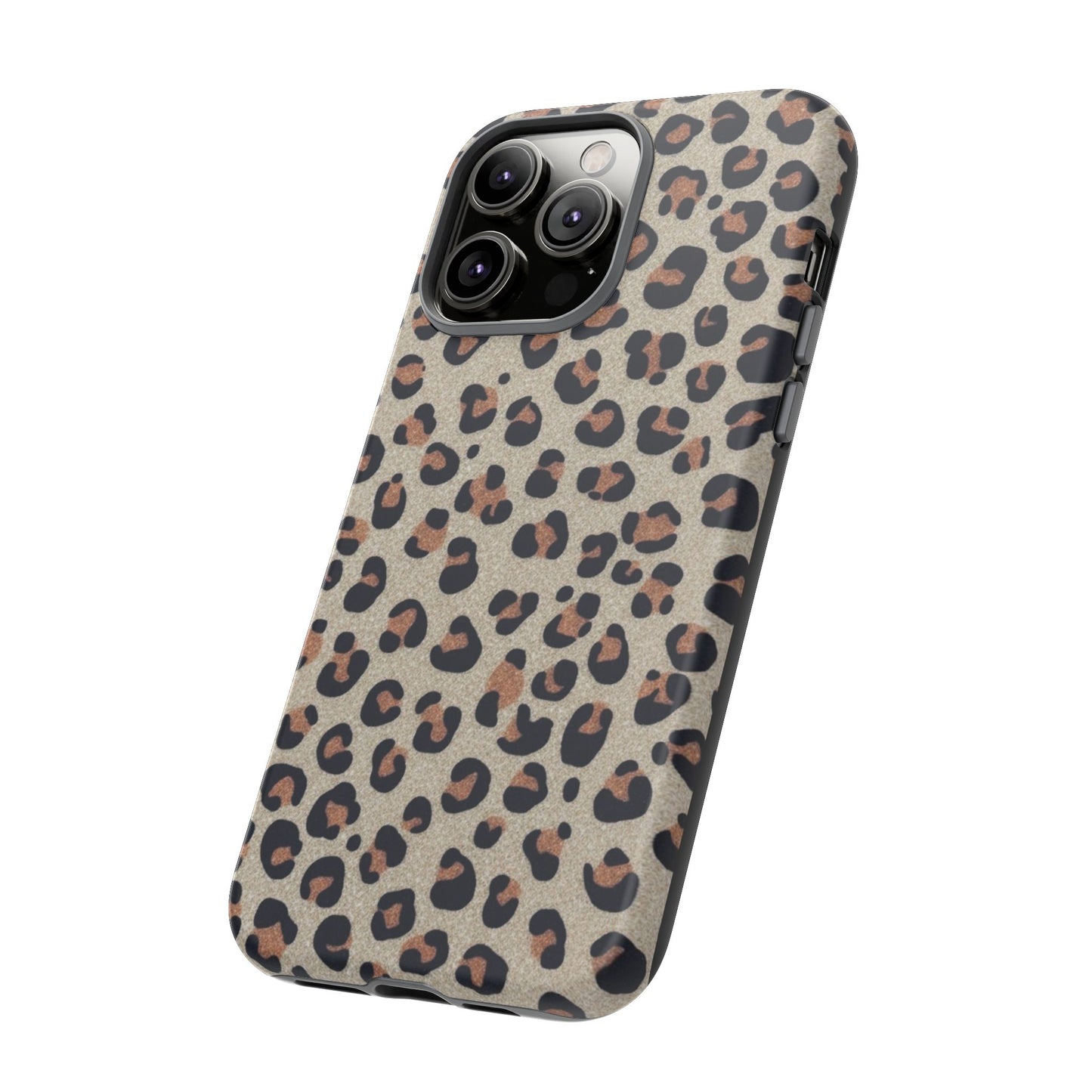 Leopard glitter Stylish Phone Case - Tough Cases with Chic Leopard Print Design, Animal Print Case, Trendy Cell Cover, Gifts for Her, Fashionable Tech [...]