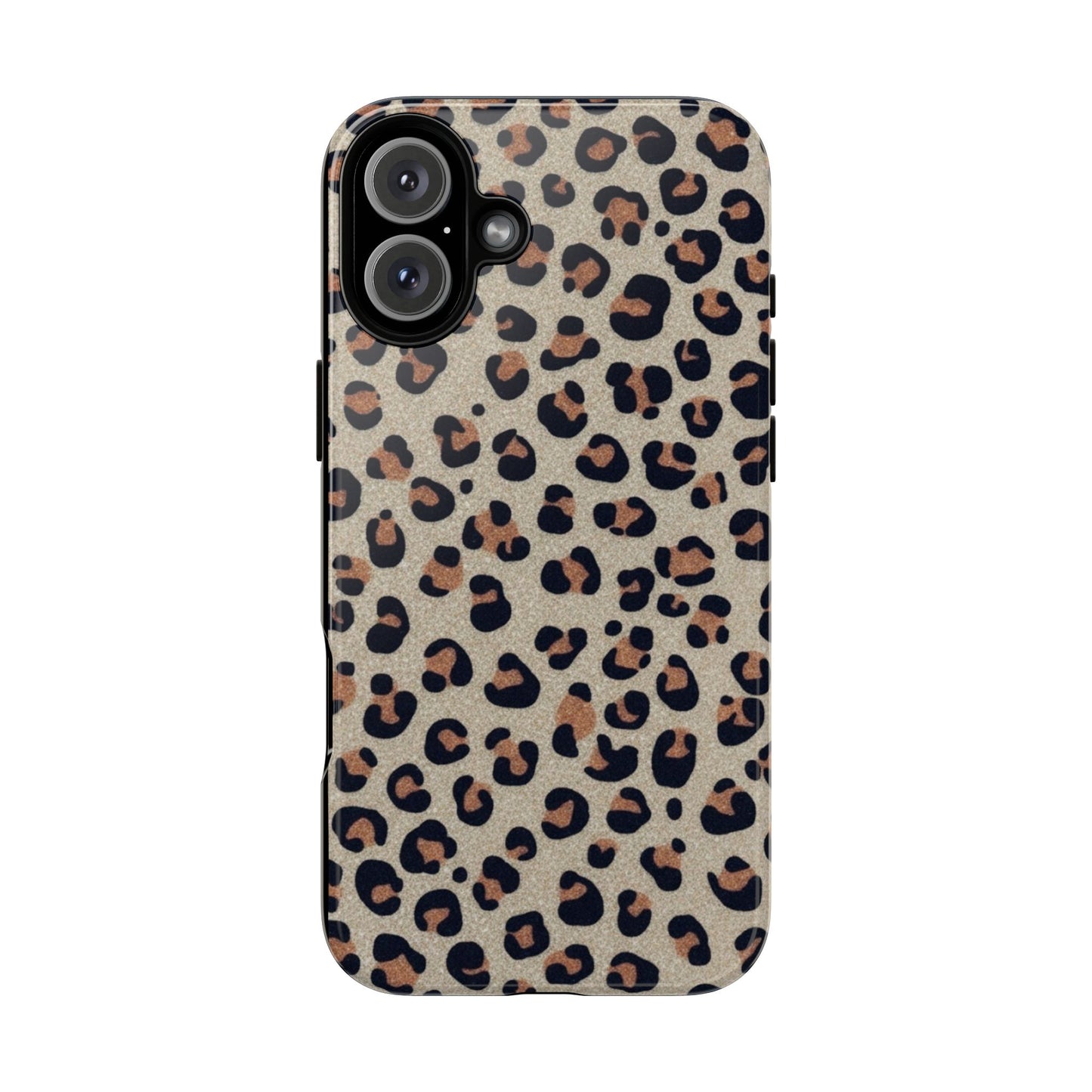 Leopard glitter Stylish Phone Case - Tough Cases with Chic Leopard Print Design, Animal Print Case, Trendy Cell Cover, Gifts for Her, Fashionable Tech [...]