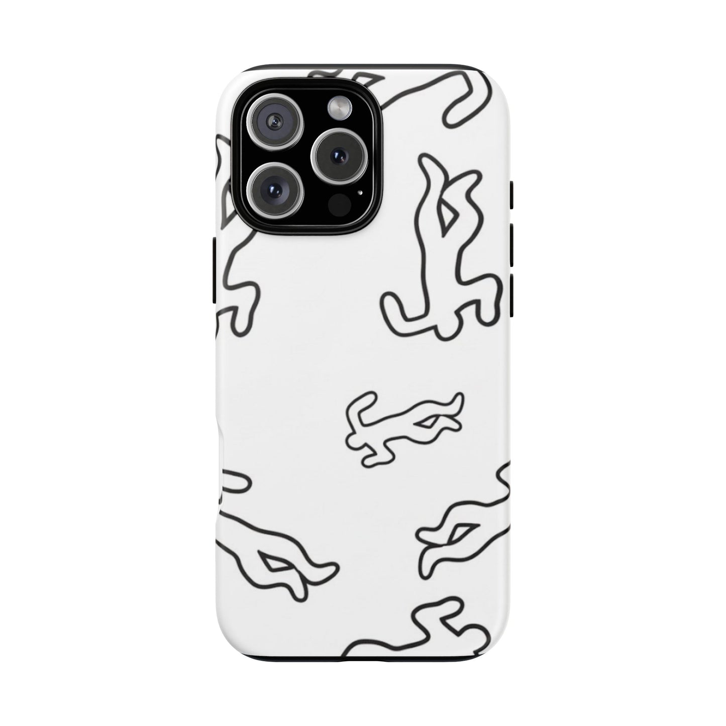 Chalk outline scene  Tough case Protectors, Trendy Cell Phone Cover, Unique Gift for Him or Her, Modern Art Accessory, Fun Design for All [...]