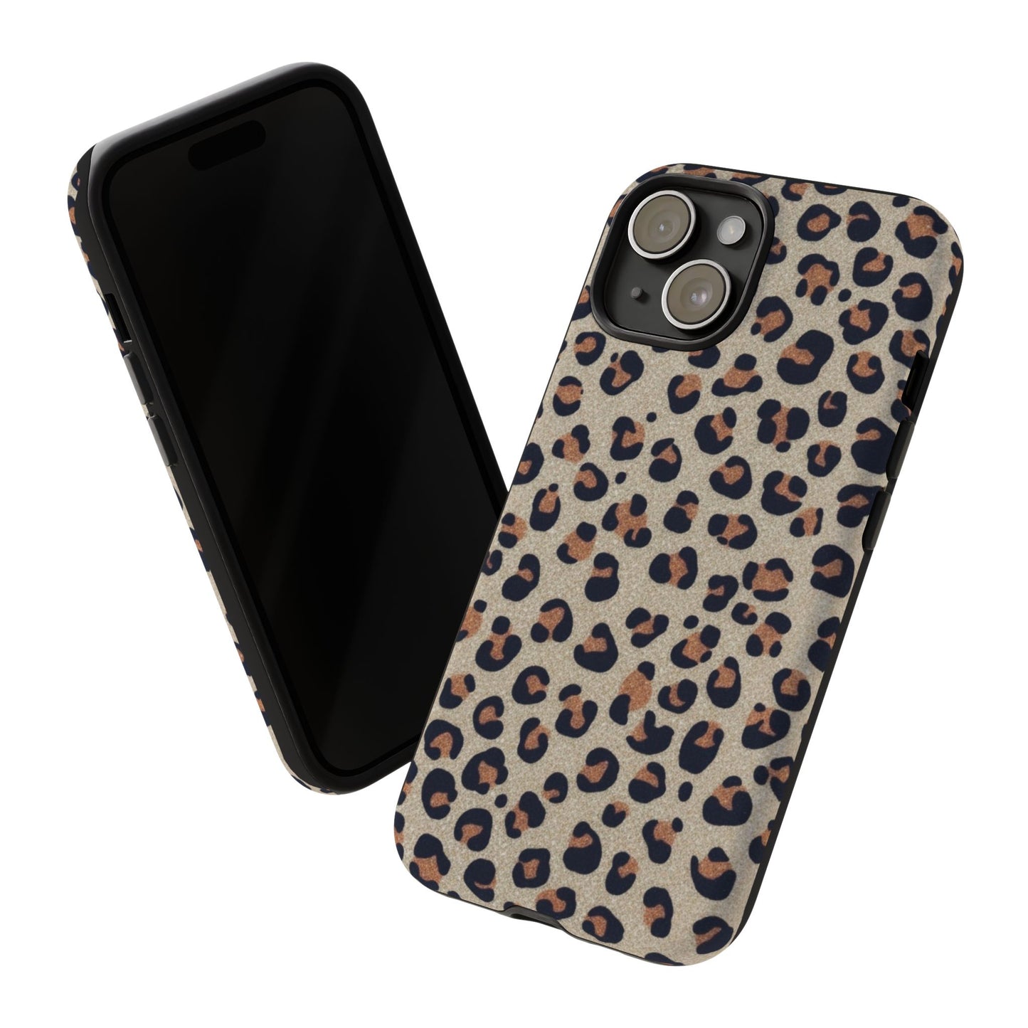 Leopard glitter Stylish Phone Case - Tough Cases with Chic Leopard Print Design, Animal Print Case, Trendy Cell Cover, Gifts for Her, Fashionable Tech [...]