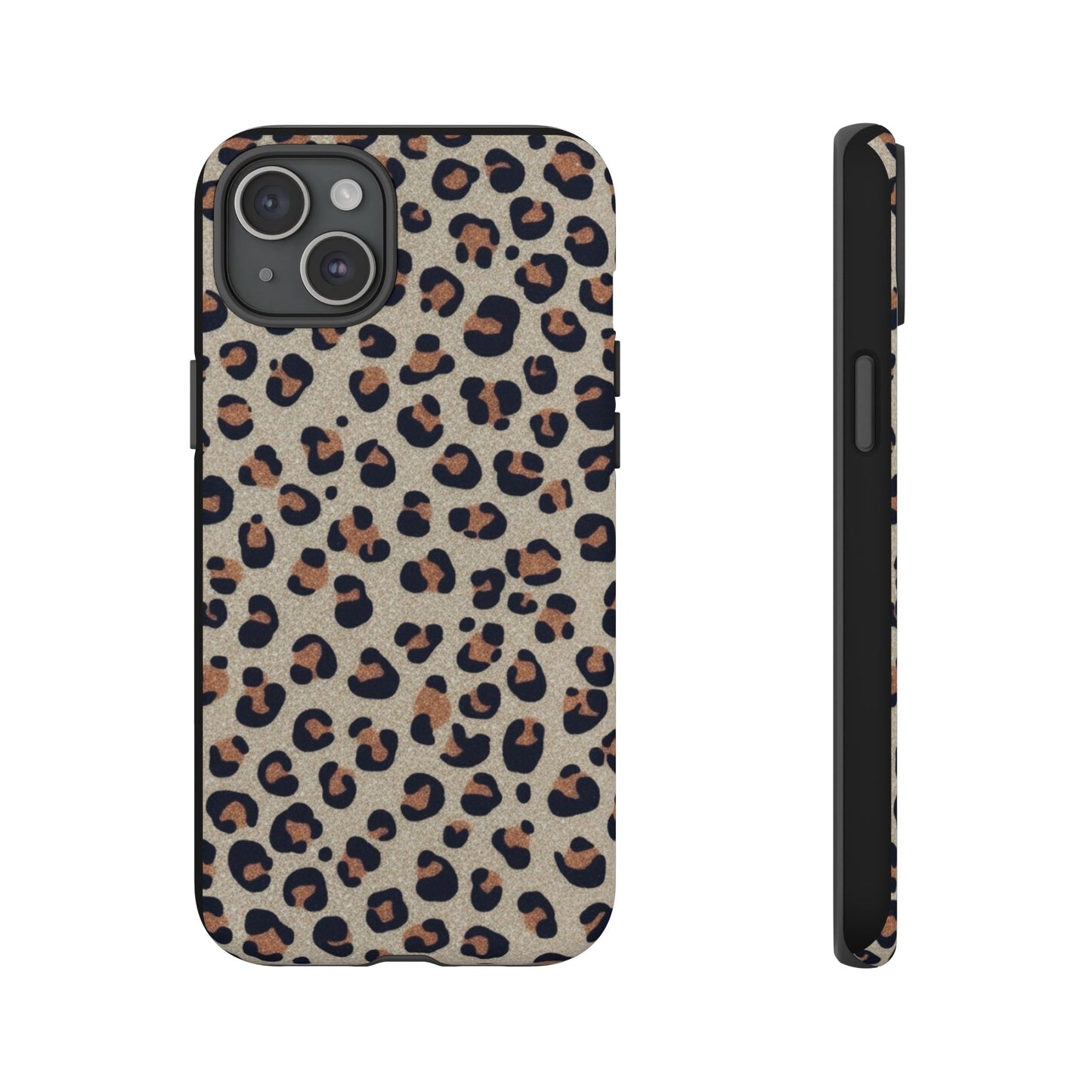 Leopard glitter Stylish Phone Case - Tough Cases with Chic Leopard Print Design, Animal Print Case, Trendy Cell Cover, Gifts for Her, Fashionable Tech [...]