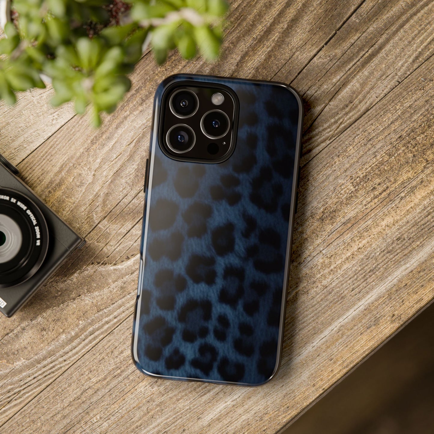 Blue Leopard print Stylish Phone Case with Leopard Print, Trendy Phone Cover for Fashion Lovers, Cute Gifts for Animal Print Fans, Durable Cell Phone [...]