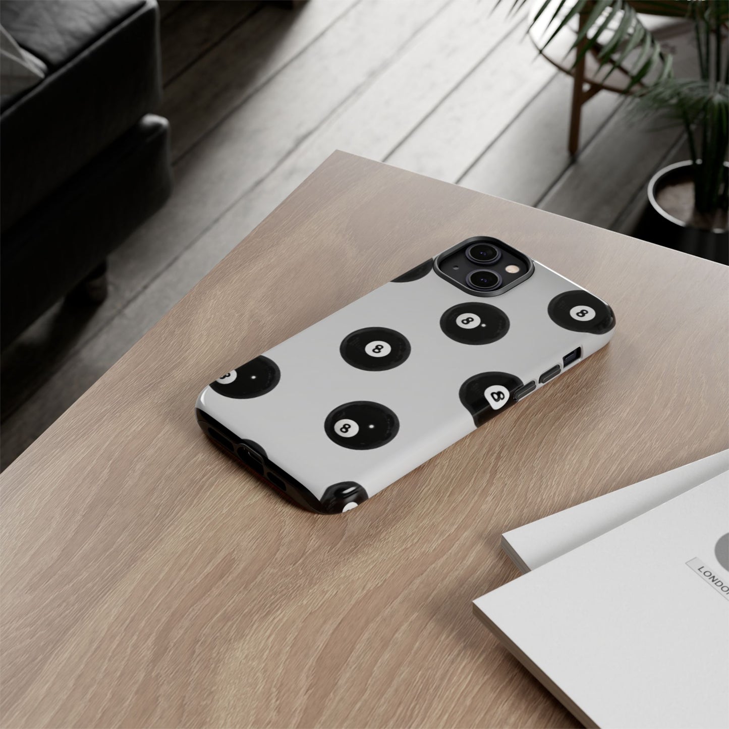 8-Ball case Design, Fun Gift , Durable Protection, Unique Accessory for Every Occasion