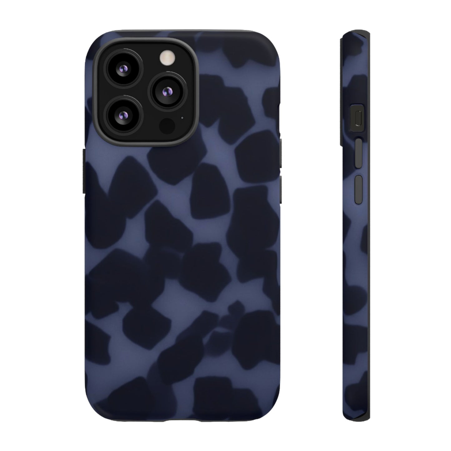 Jumbo Tortoise shell Navy Tuff Phone Case, Tough Cases with Sleek Modern Design for Protection, Gift for Tech Enthusiasts, Perfect for Any Occasion