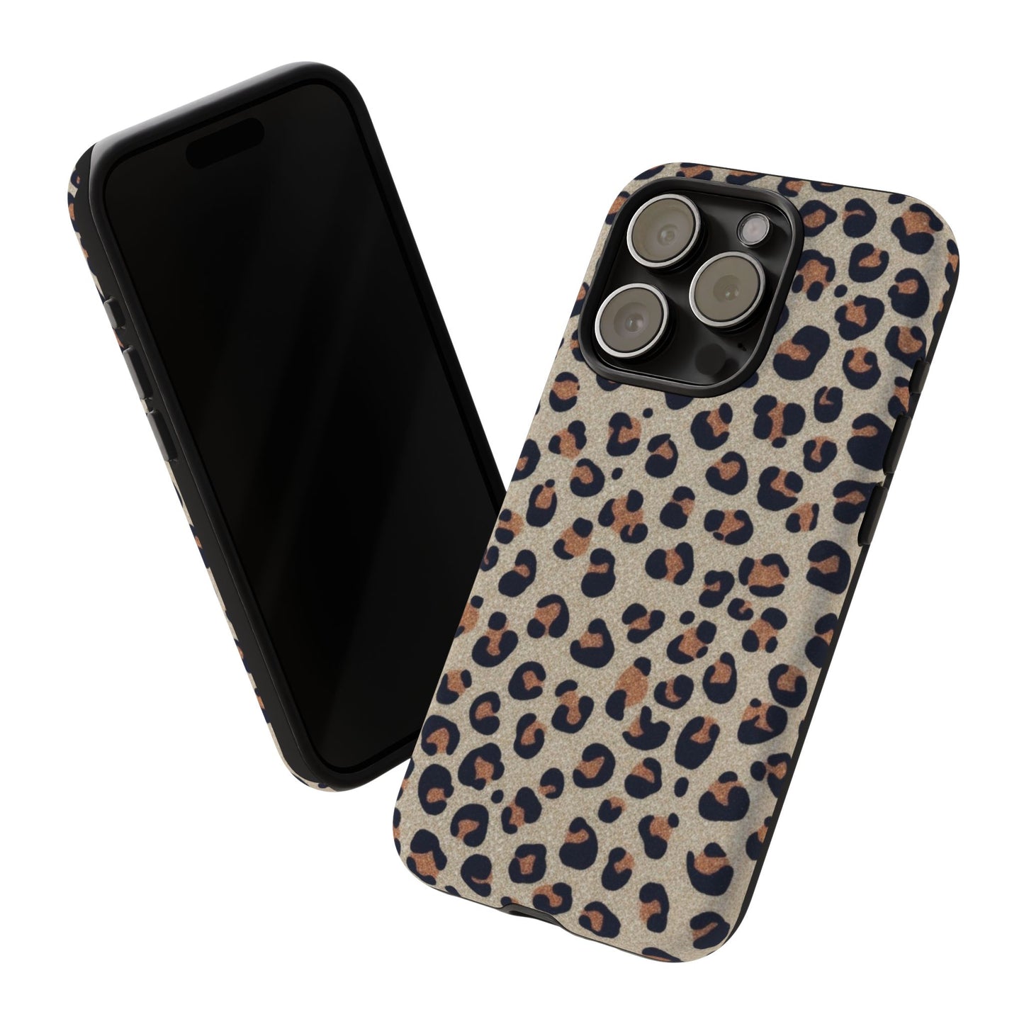Leopard glitter Stylish Phone Case - Tough Cases with Chic Leopard Print Design, Animal Print Case, Trendy Cell Cover, Gifts for Her, Fashionable Tech [...]