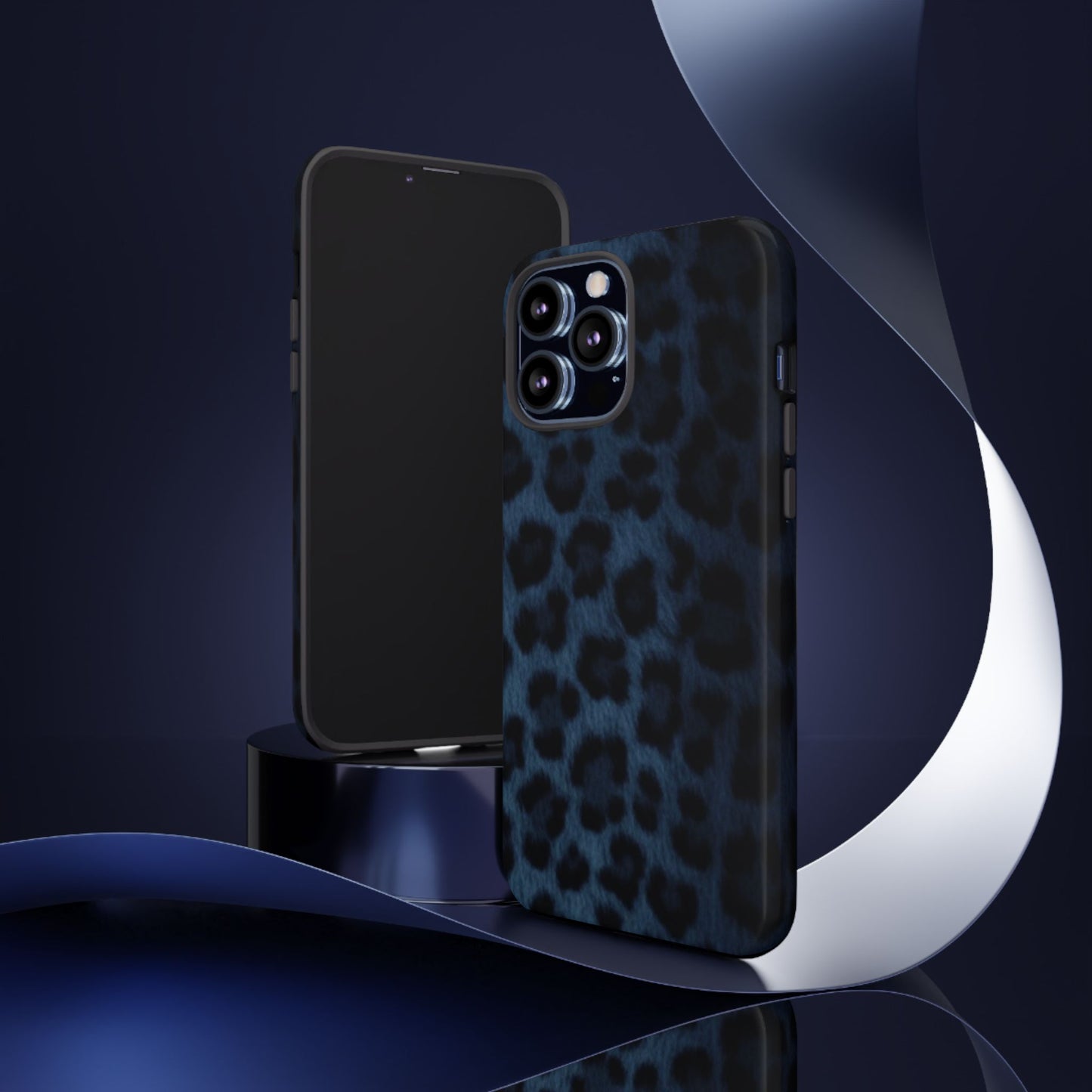 Blue Leopard print Stylish Phone Case with Leopard Print, Trendy Phone Cover for Fashion Lovers, Cute Gifts for Animal Print Fans, Durable Cell Phone [...]