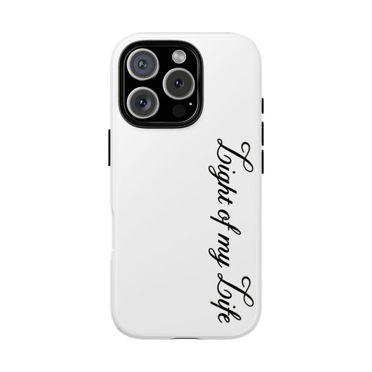 Light if my life white Tough Cases, gifts for Him, her , gift iPhone phone case, thought case 2 layer case