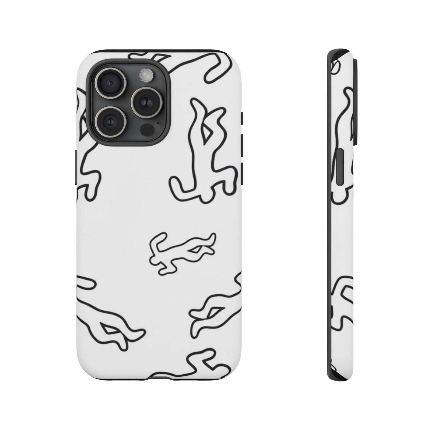 Chalk outline scene  Tough case Protectors, Trendy Cell Phone Cover, Unique Gift for Him or Her, Modern Art Accessory, Fun Design for All [...]