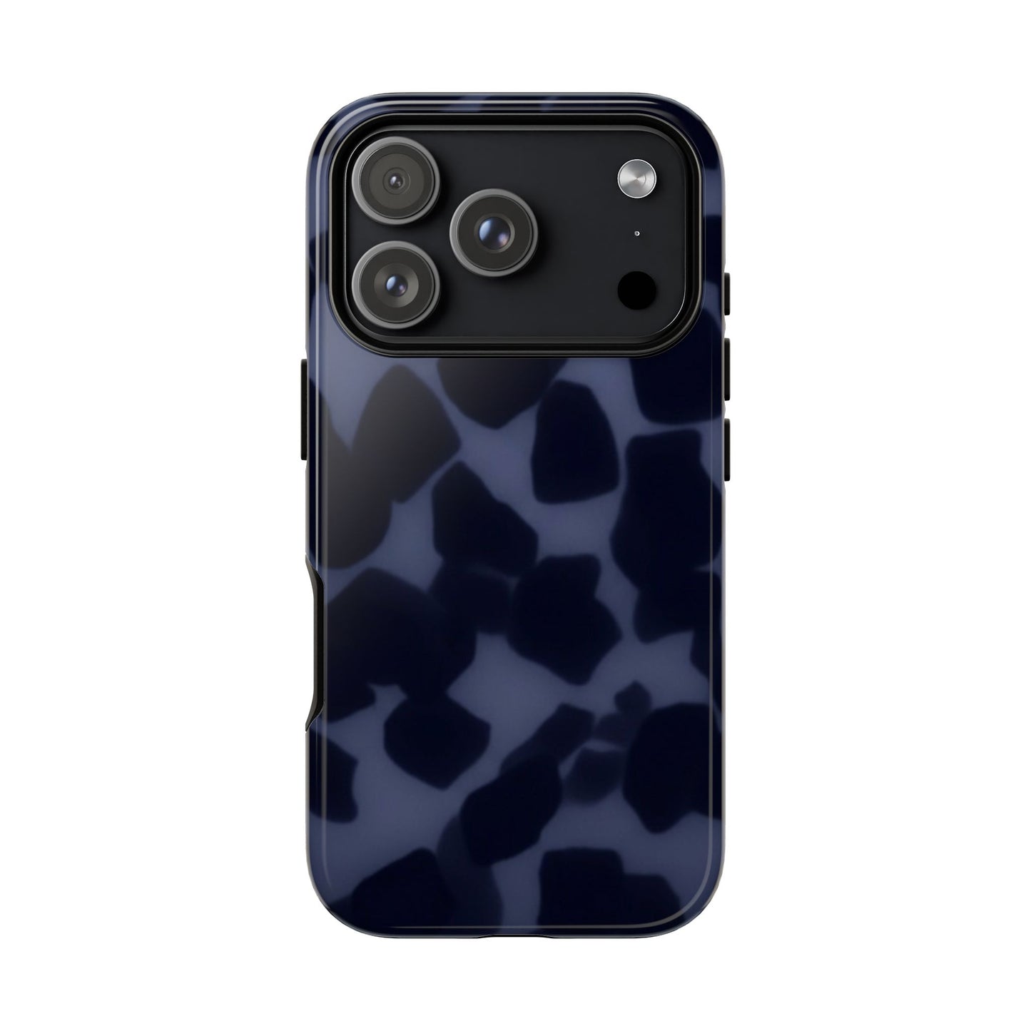 Jumbo Tortoise shell Navy Tuff Phone Case, Tough Cases with Sleek Modern Design for Protection, Gift for Tech Enthusiasts, Perfect for Any Occasion
