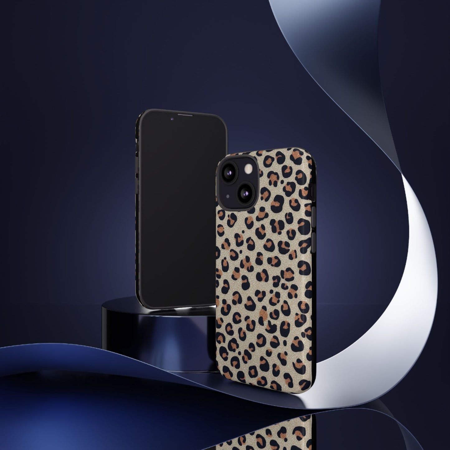 Leopard glitter Stylish Phone Case - Tough Cases with Chic Leopard Print Design, Animal Print Case, Trendy Cell Cover, Gifts for Her, Fashionable Tech [...]