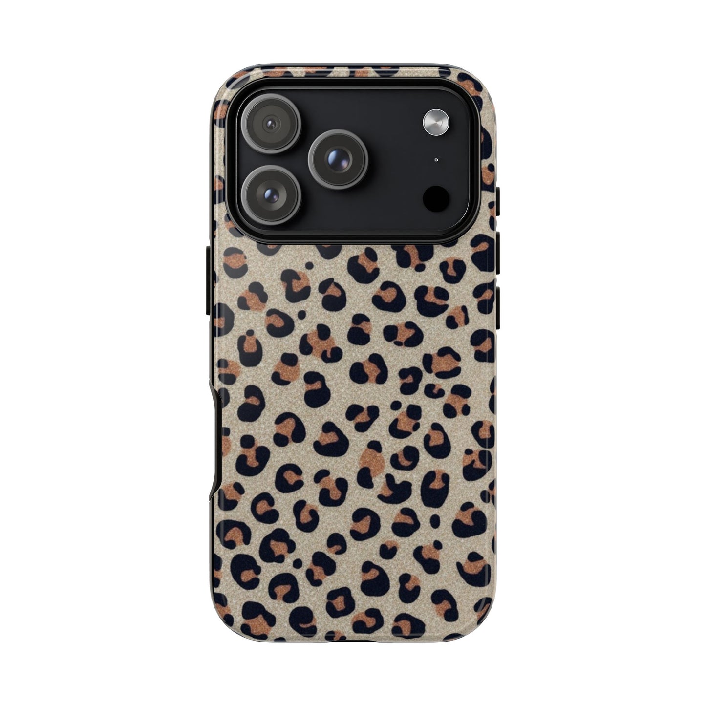 Leopard glitter Stylish Phone Case - Tough Cases with Chic Leopard Print Design, Animal Print Case, Trendy Cell Cover, Gifts for Her, Fashionable Tech [...]