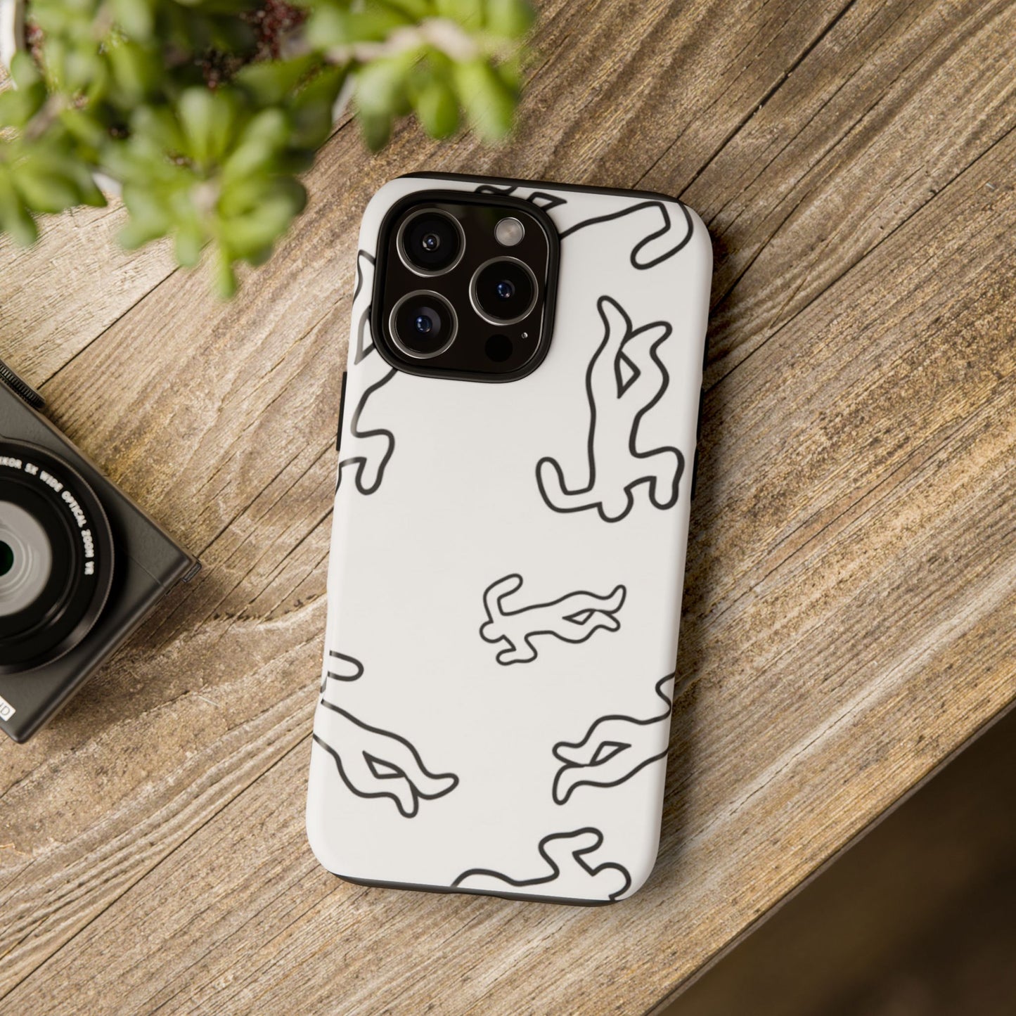 Chalk outline scene  Tough case Protectors, Trendy Cell Phone Cover, Unique Gift for Him or Her, Modern Art Accessory, Fun Design for All [...]