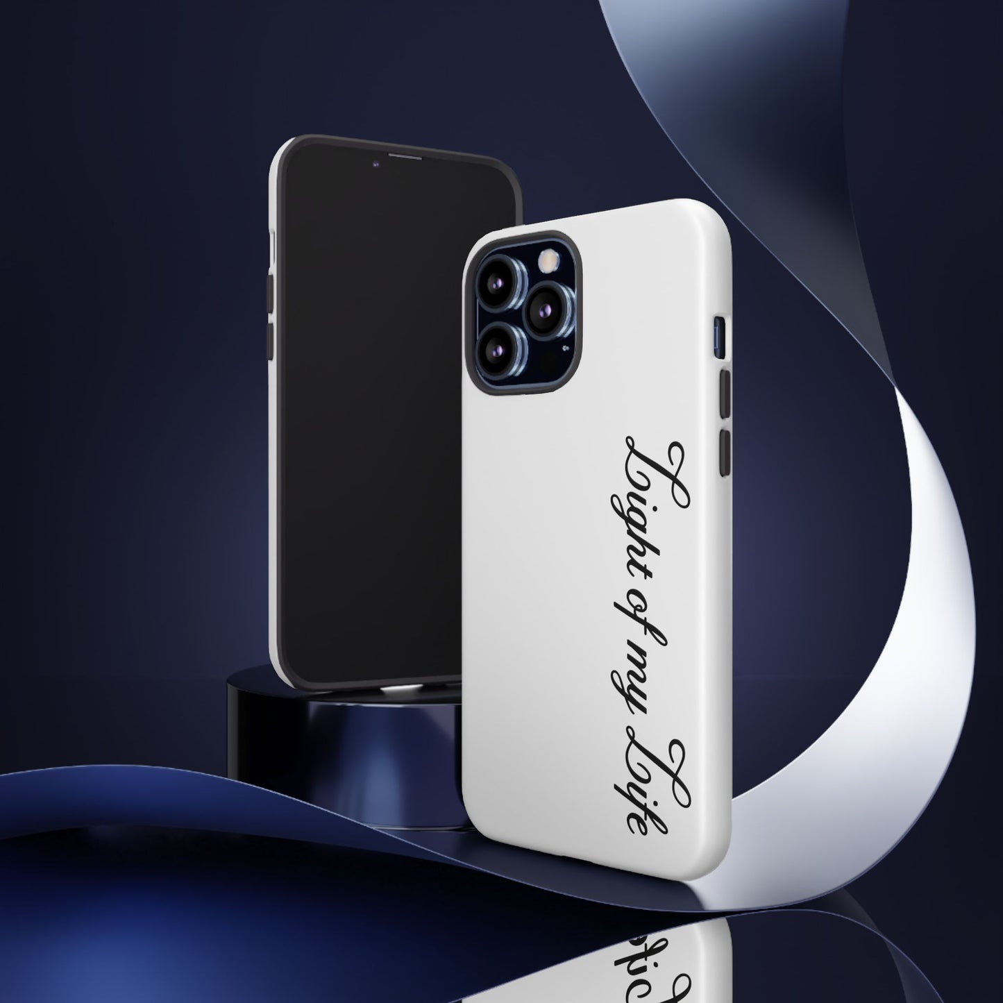 Light if my life white Tough Cases, gifts for Him, her , gift iPhone phone case, thought case 2 layer case