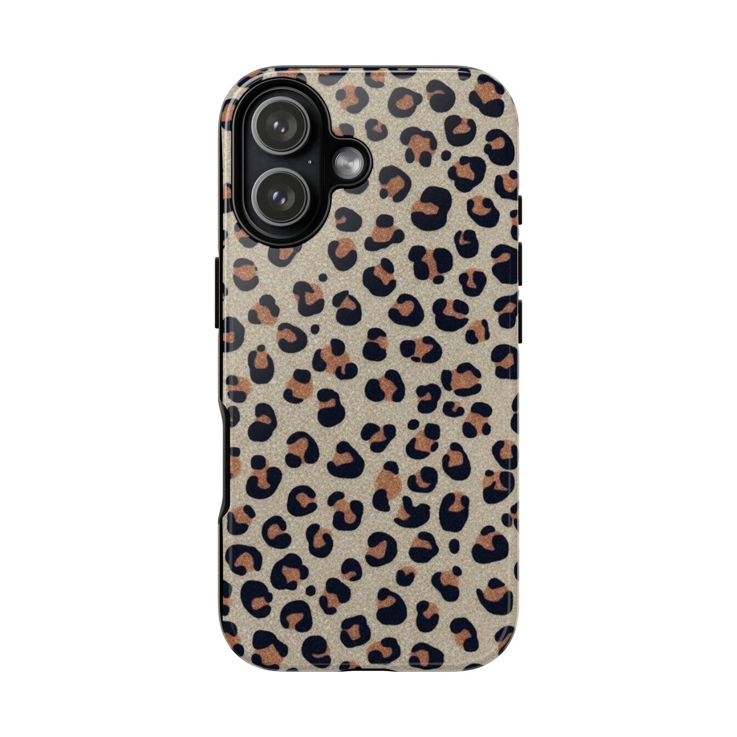 Leopard glitter Stylish Phone Case - Tough Cases with Chic Leopard Print Design, Animal Print Case, Trendy Cell Cover, Gifts for Her, Fashionable Tech [...]