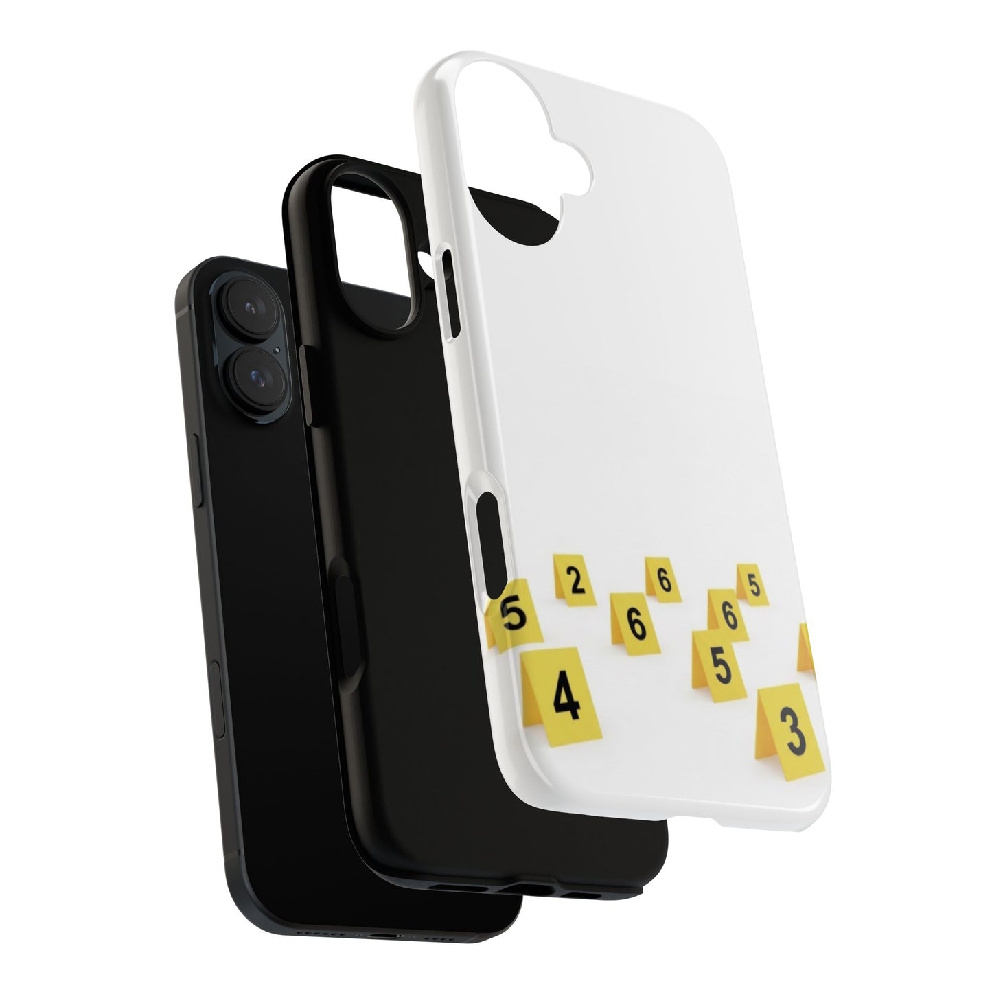 Scene marker Phone Case, Tough Protective Cover, Unique Gift for Detectives, Police Officers, Halloween, Funny Gift
