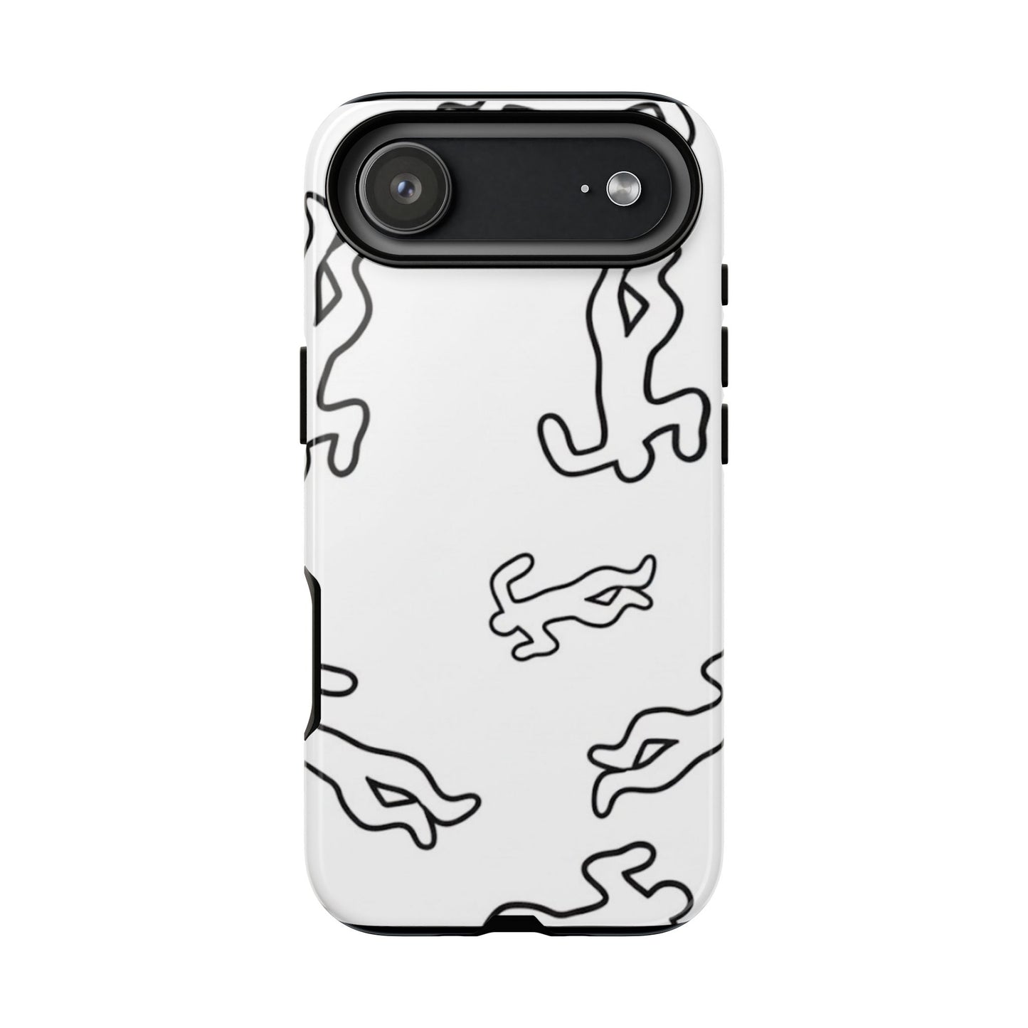 Chalk outline scene  Tough case Protectors, Trendy Cell Phone Cover, Unique Gift for Him or Her, Modern Art Accessory, Fun Design for All [...]