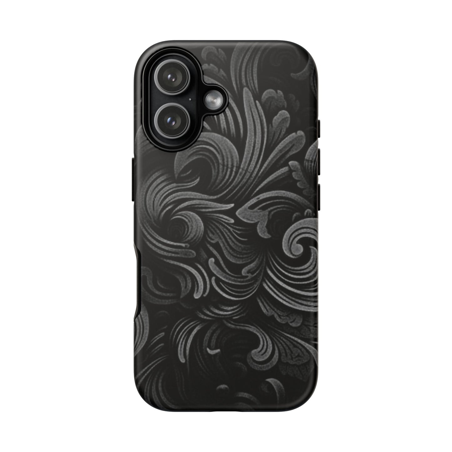 Black fortune Phone Case, Tough Cases, Stylish Phone Cover, Unique Gift for Her, Phone Protection, Floral Design Case