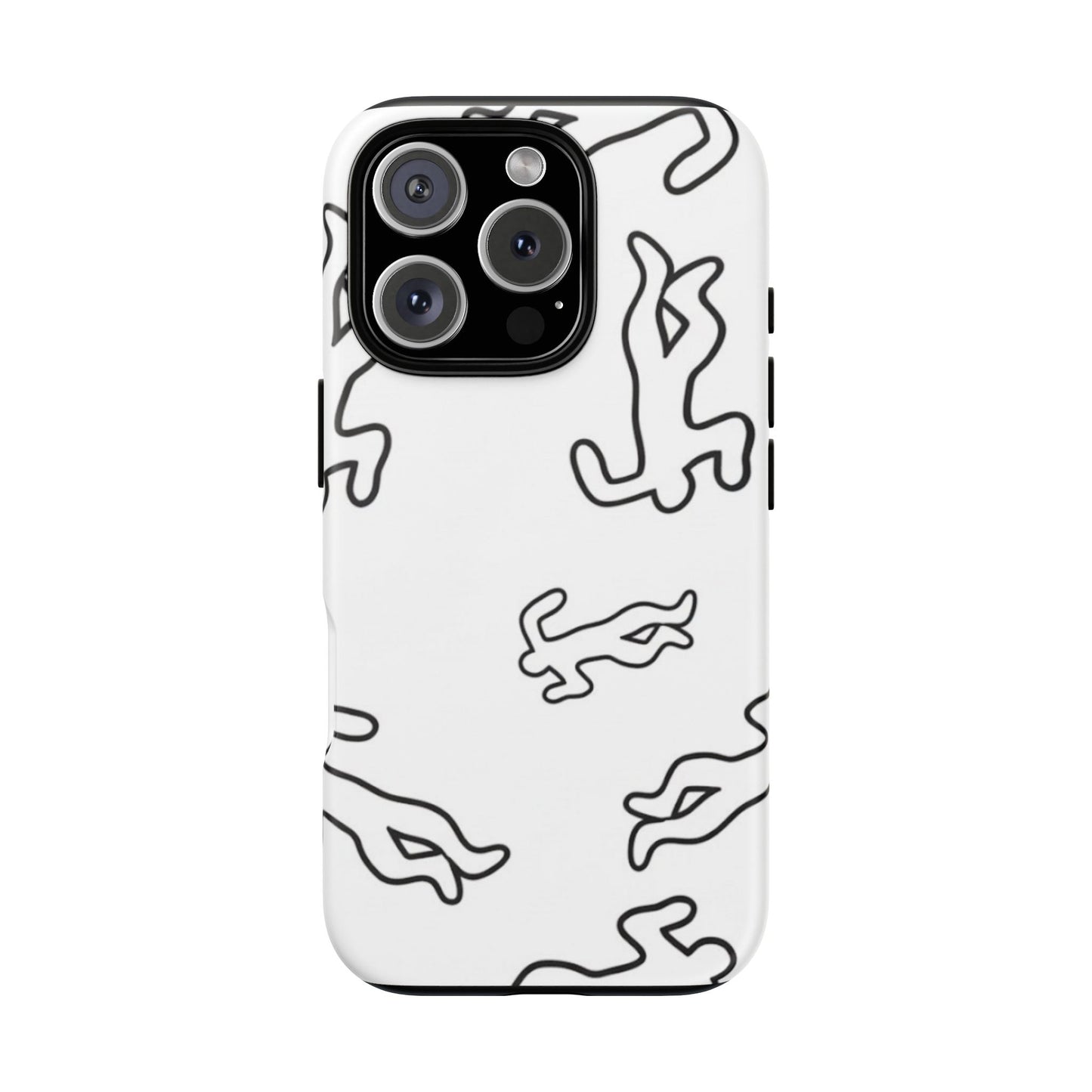 Chalk outline scene  Tough case Protectors, Trendy Cell Phone Cover, Unique Gift for Him or Her, Modern Art Accessory, Fun Design for All [...]
