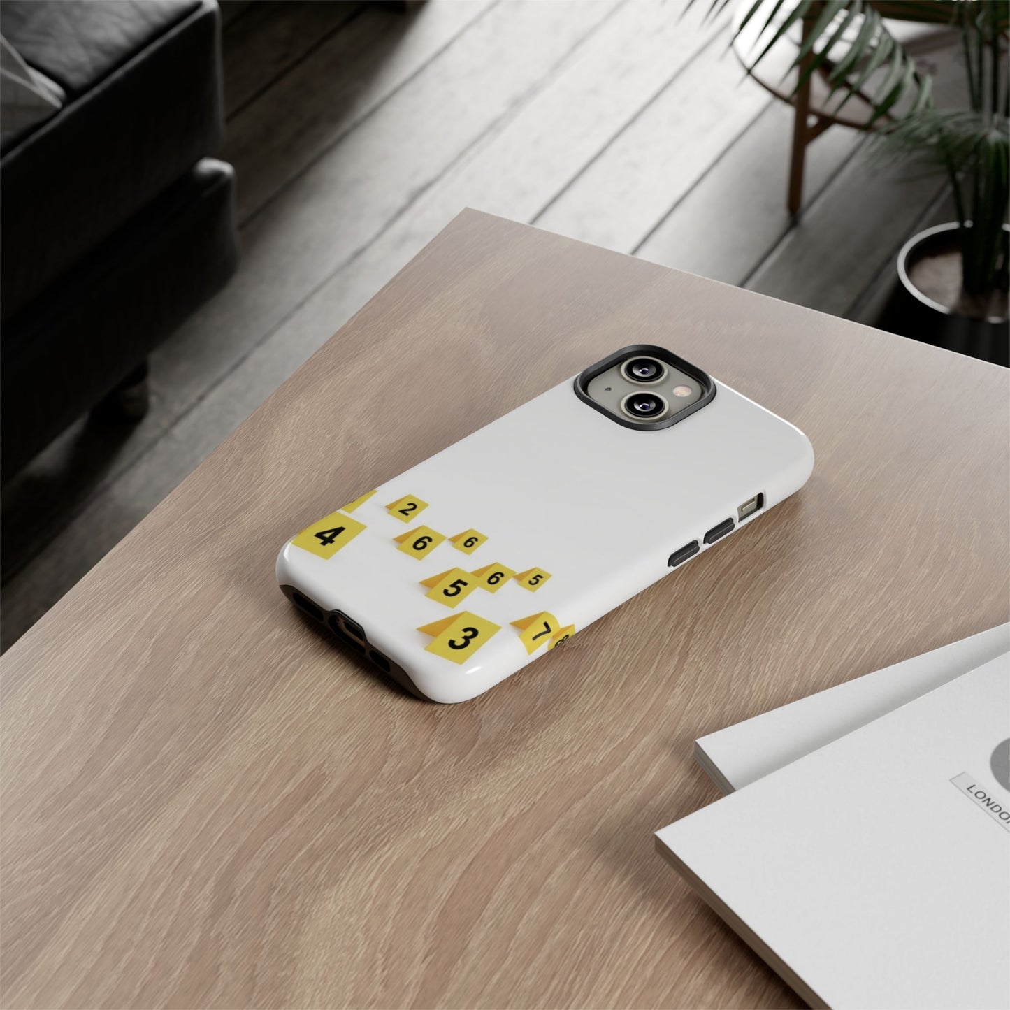 Scene marker Phone Case, Tough Protective Cover, Unique Gift for Detectives, Police Officers, Halloween, Funny Gift
