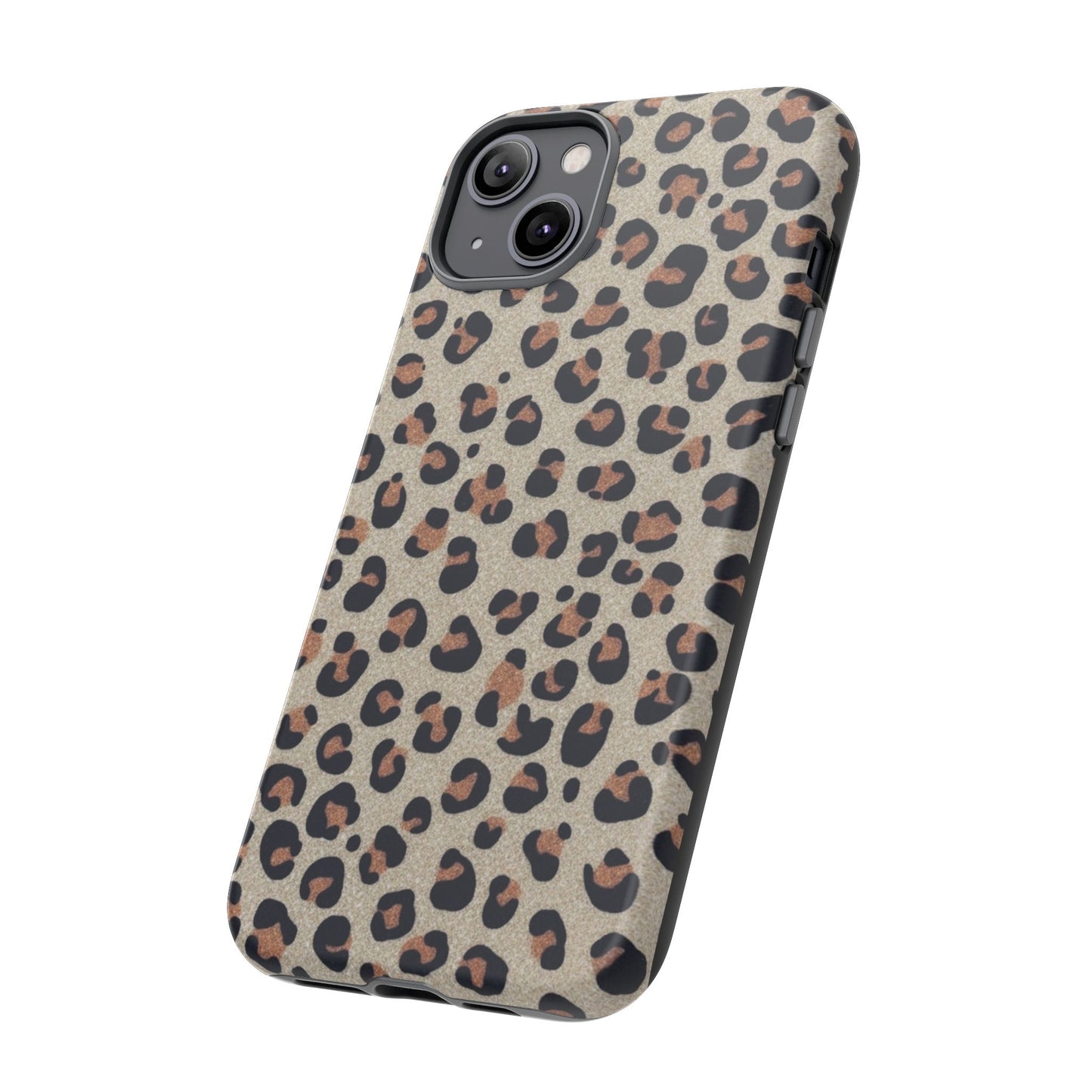 Leopard glitter Stylish Phone Case - Tough Cases with Chic Leopard Print Design, Animal Print Case, Trendy Cell Cover, Gifts for Her, Fashionable Tech [...]