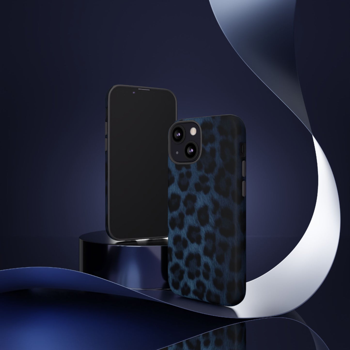 Blue Leopard print Stylish Phone Case with Leopard Print, Trendy Phone Cover for Fashion Lovers, Cute Gifts for Animal Print Fans, Durable Cell Phone [...]