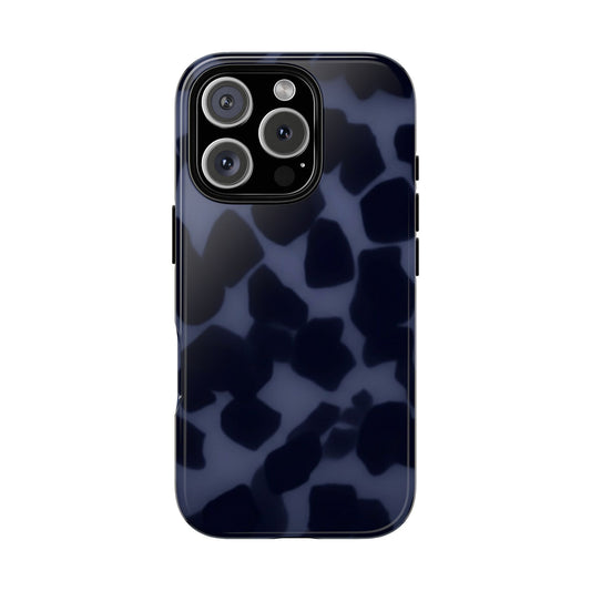 Jumbo Tortoise shell Navy Tuff Phone Case, Tough Cases with Sleek Modern Design for Protection, Gift for Tech Enthusiasts, Perfect for Any Occasion