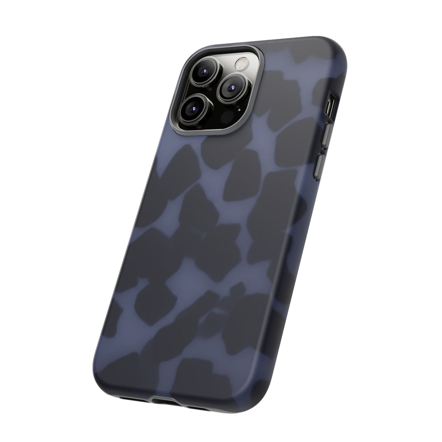 Jumbo Tortoise shell Navy Tuff Phone Case, Tough Cases with Sleek Modern Design for Protection, Gift for Tech Enthusiasts, Perfect for Any Occasion