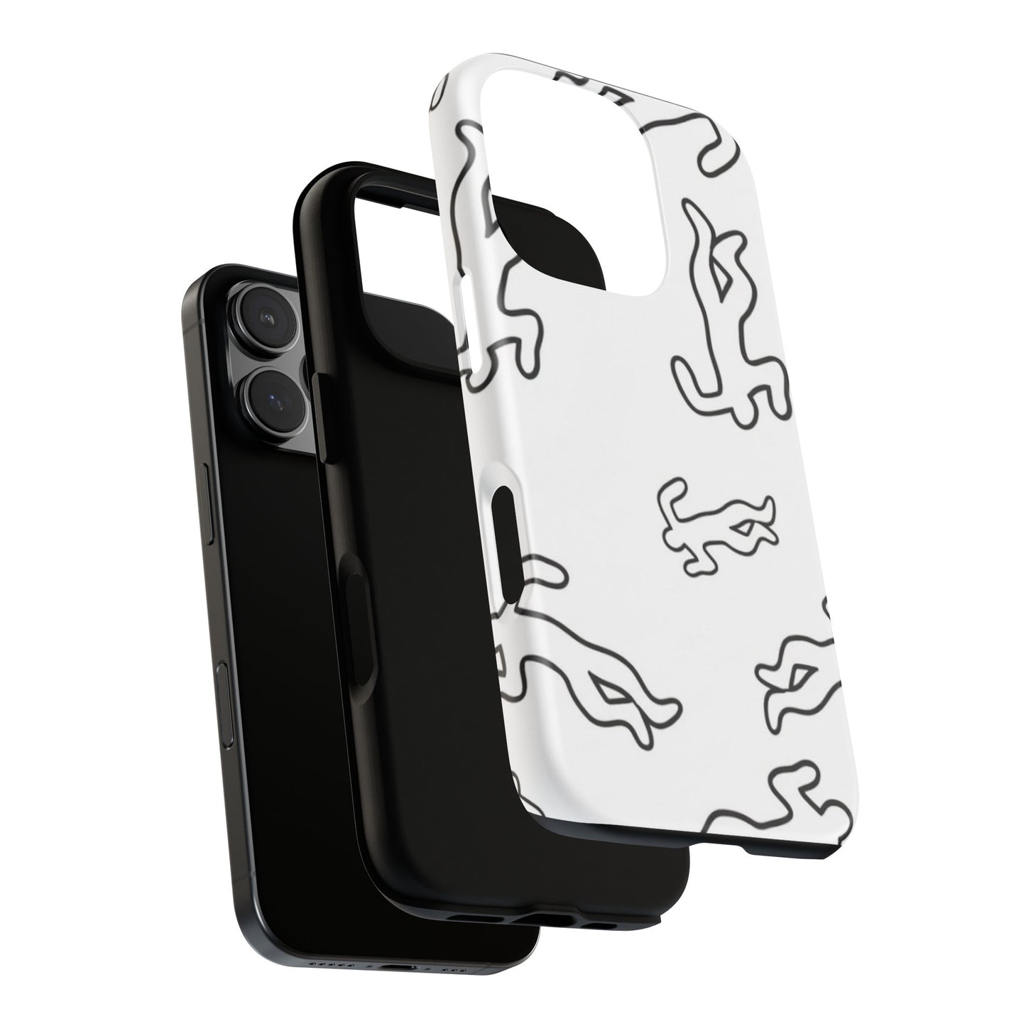 Chalk outline scene  Tough case Protectors, Trendy Cell Phone Cover, Unique Gift for Him or Her, Modern Art Accessory, Fun Design for All [...]