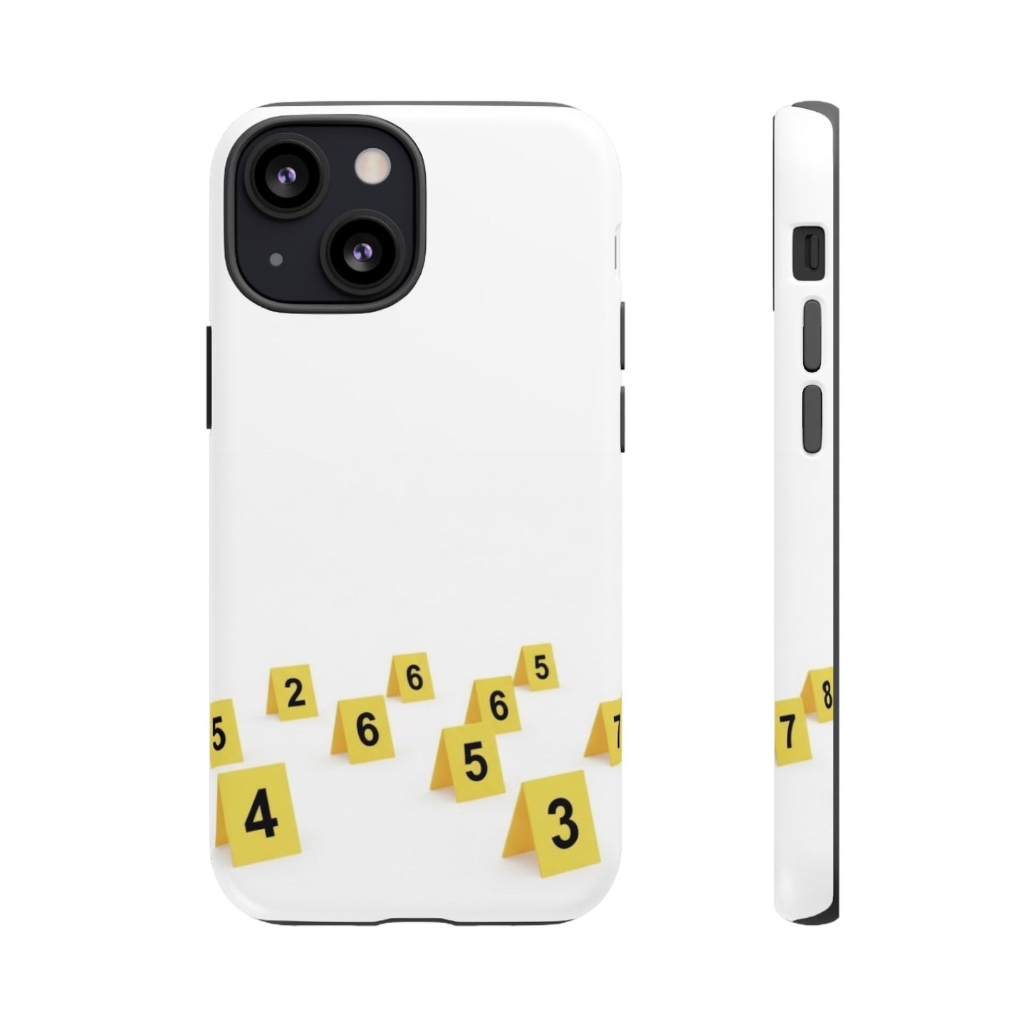 Scene marker Phone Case, Tough Protective Cover, Unique Gift for Detectives, Police Officers, Halloween, Funny Gift