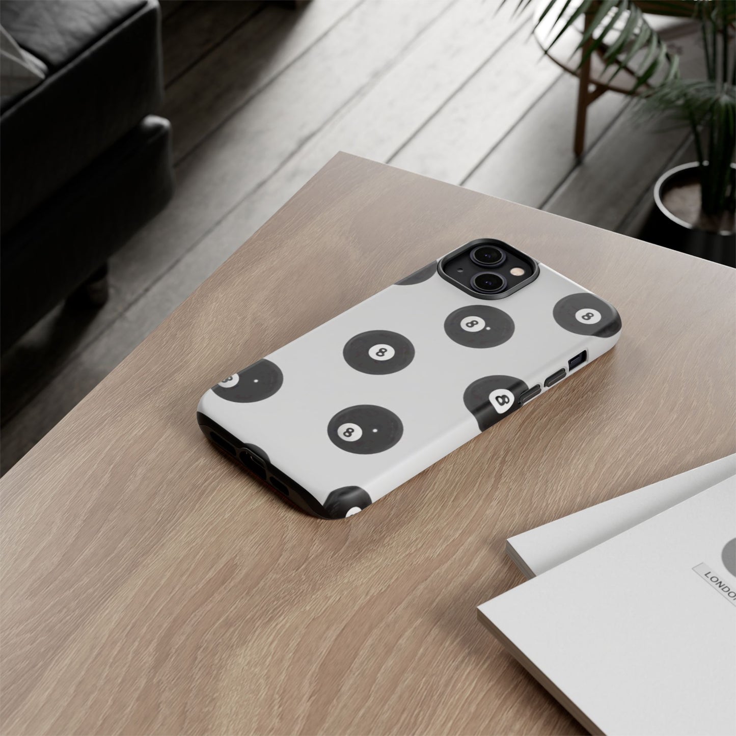 8-Ball case Design, Fun Gift , Durable Protection, Unique Accessory for Every Occasion