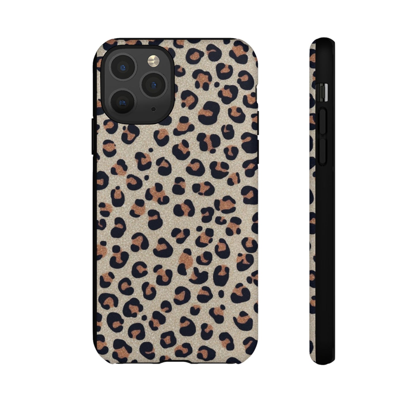 Leopard glitter Stylish Phone Case - Tough Cases with Chic Leopard Print Design, Animal Print Case, Trendy Cell Cover, Gifts for Her, Fashionable Tech [...]