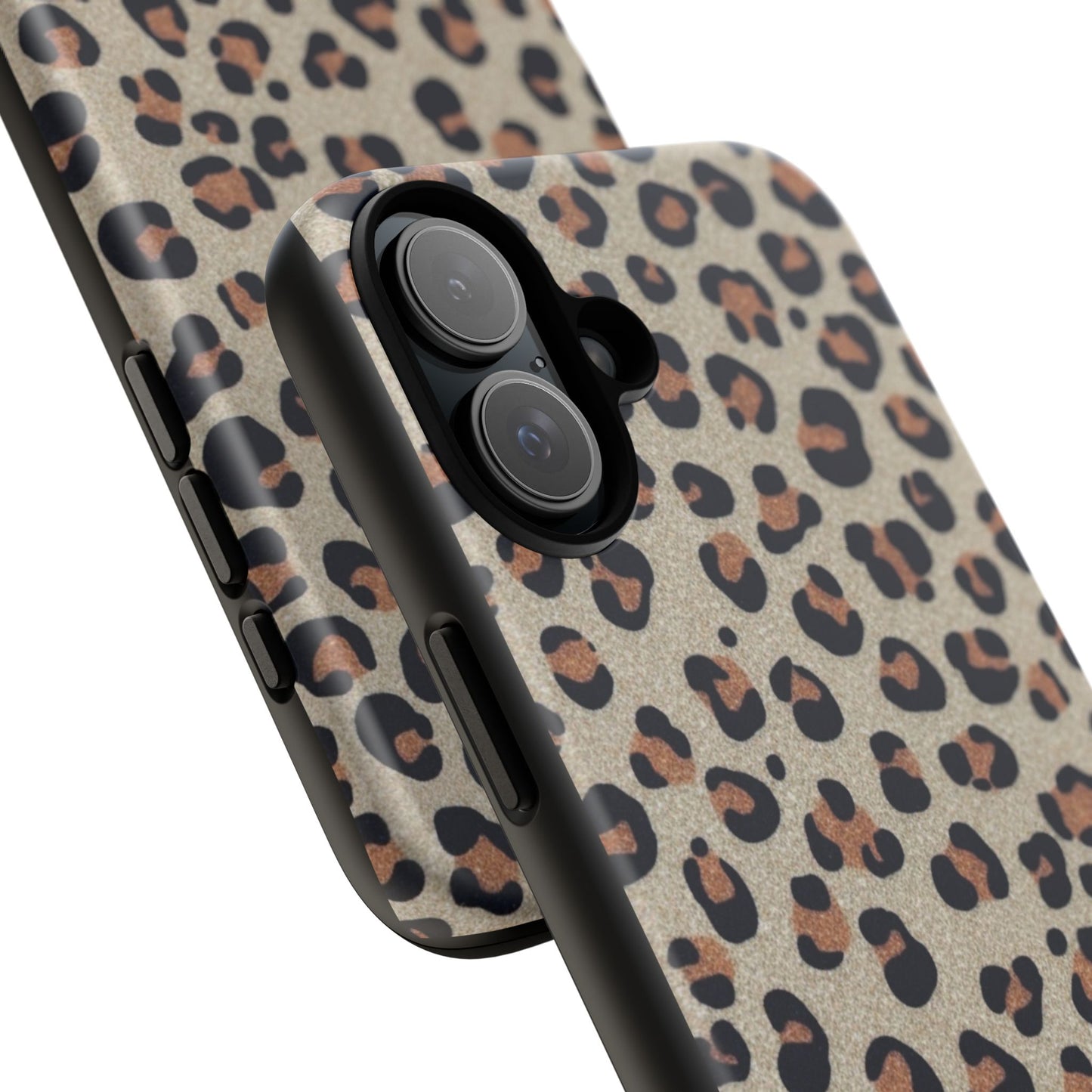 Leopard glitter Stylish Phone Case - Tough Cases with Chic Leopard Print Design, Animal Print Case, Trendy Cell Cover, Gifts for Her, Fashionable Tech [...]