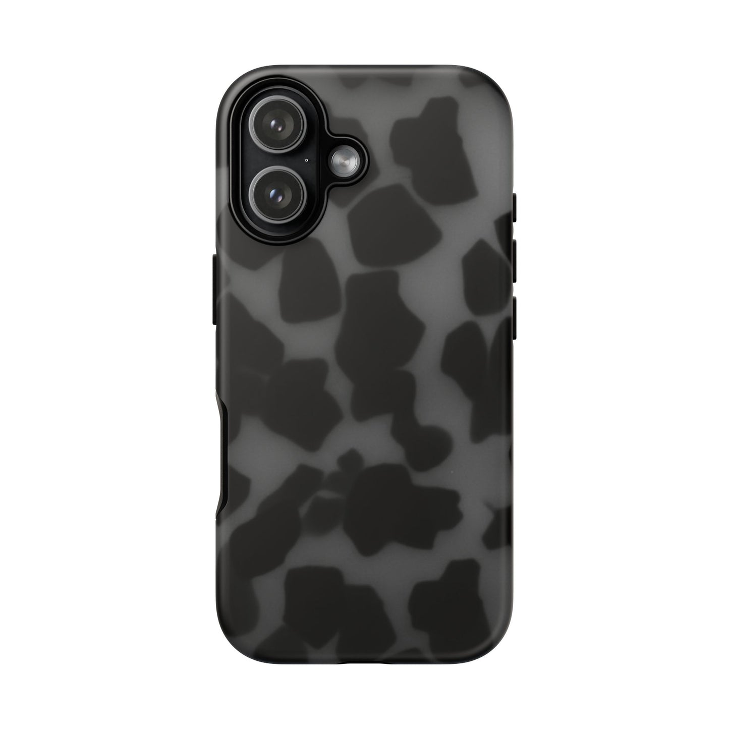 Jumbo tortoise shell Black Stylish Phone Case - Durable Protection, Trendy Design, Gift for Her, Fashion Accessories, Cow Print Phone Cover