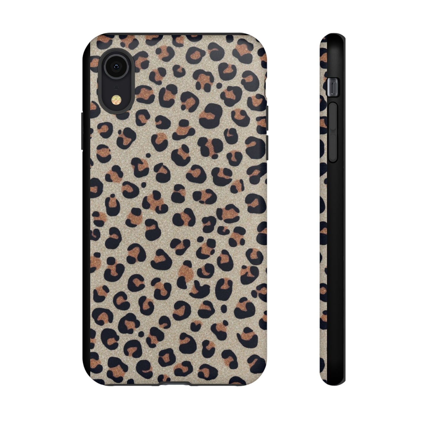 Leopard glitter Stylish Phone Case - Tough Cases with Chic Leopard Print Design, Animal Print Case, Trendy Cell Cover, Gifts for Her, Fashionable Tech [...]