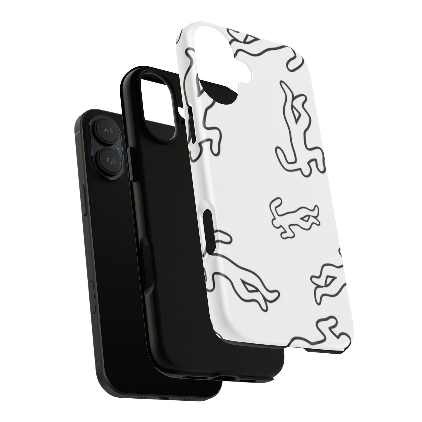 Chalk outline scene  Tough case Protectors, Trendy Cell Phone Cover, Unique Gift for Him or Her, Modern Art Accessory, Fun Design for All [...]