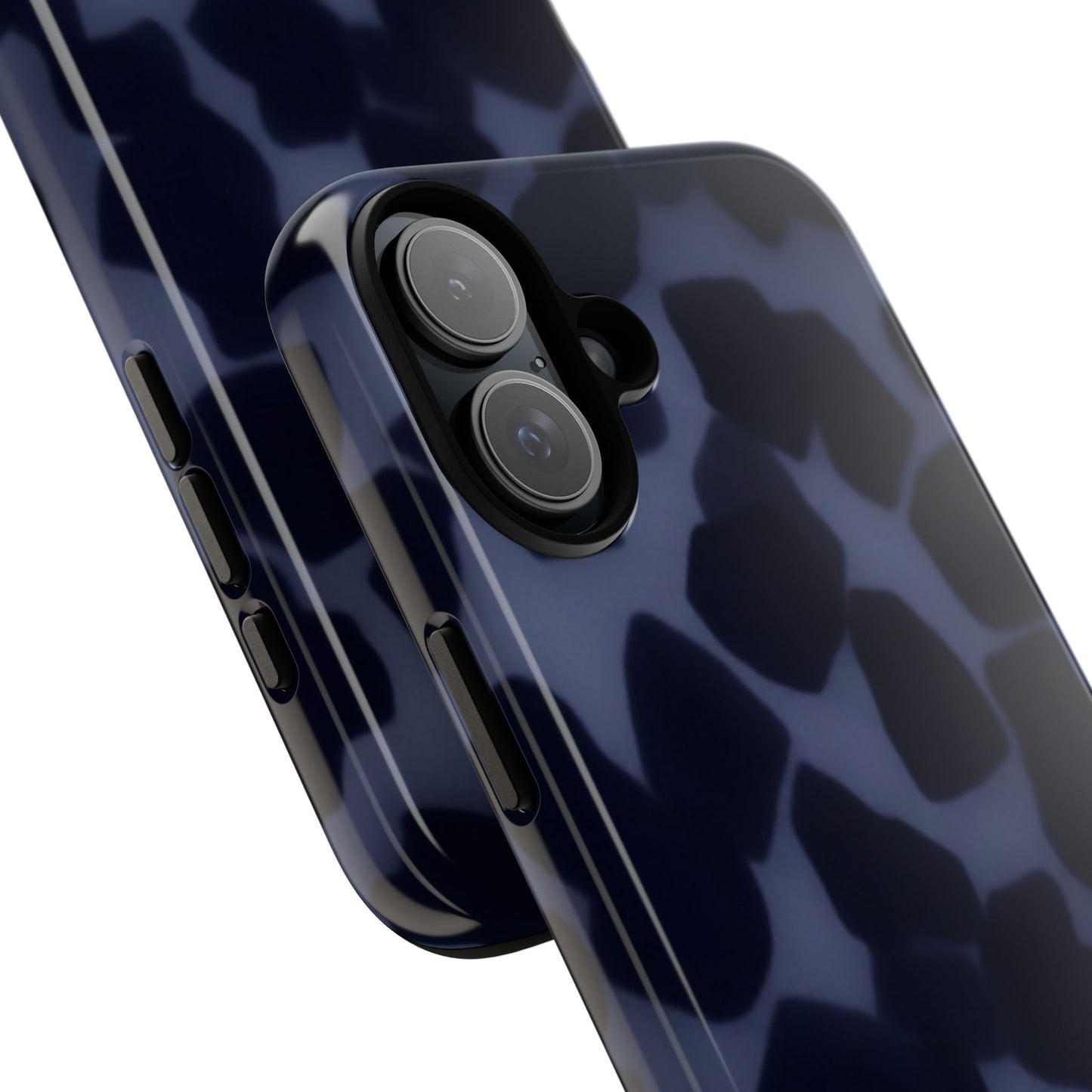 Jumbo Tortoise shell Navy Tuff Phone Case, Tough Cases with Sleek Modern Design for Protection, Gift for Tech Enthusiasts, Perfect for Any Occasion