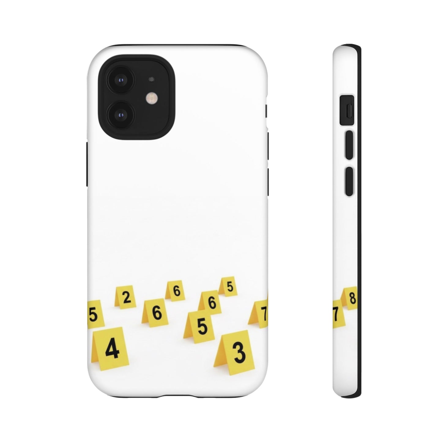 Scene marker Phone Case, Tough Protective Cover, Unique Gift for Detectives, Police Officers, Halloween, Funny Gift