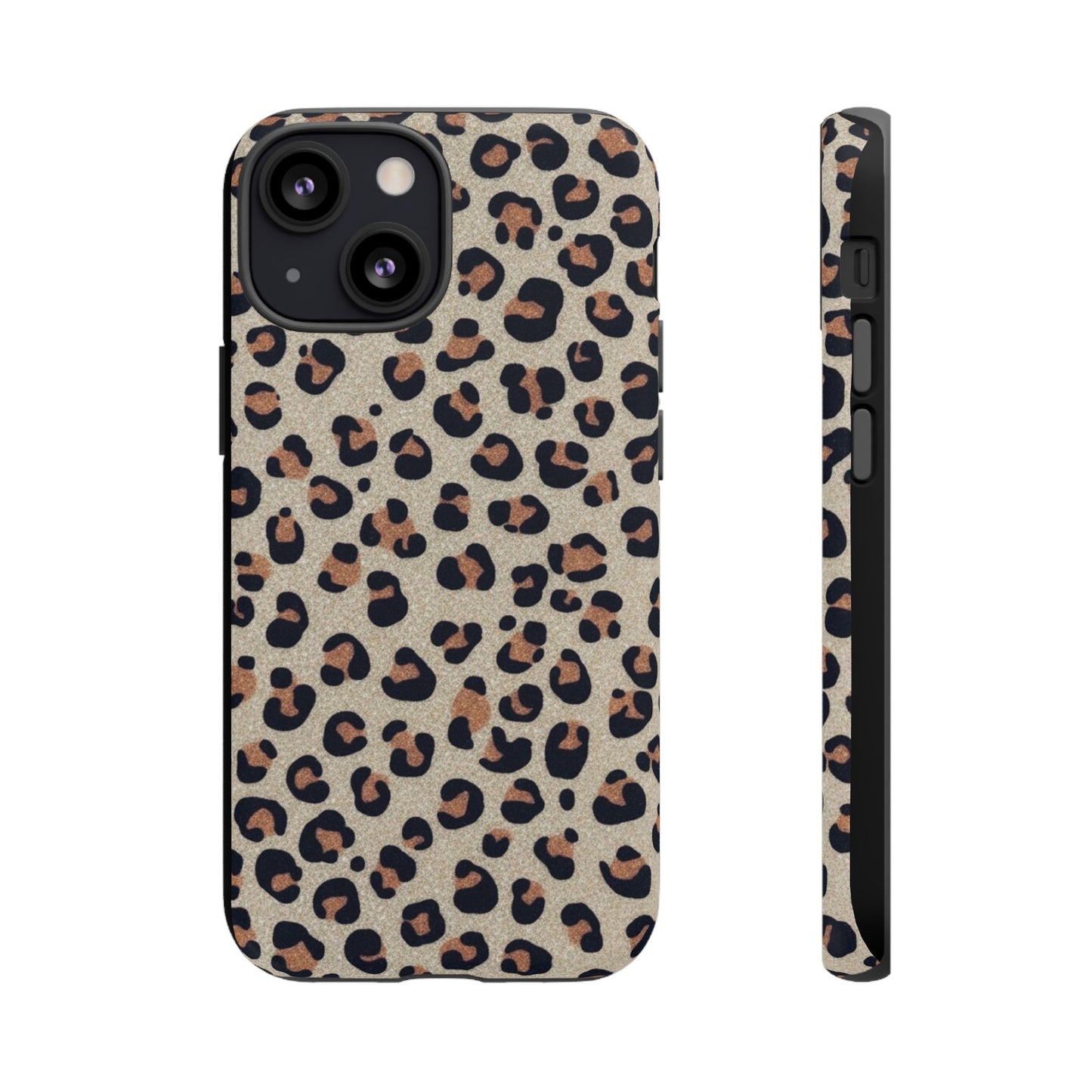 Leopard glitter Stylish Phone Case - Tough Cases with Chic Leopard Print Design, Animal Print Case, Trendy Cell Cover, Gifts for Her, Fashionable Tech [...]