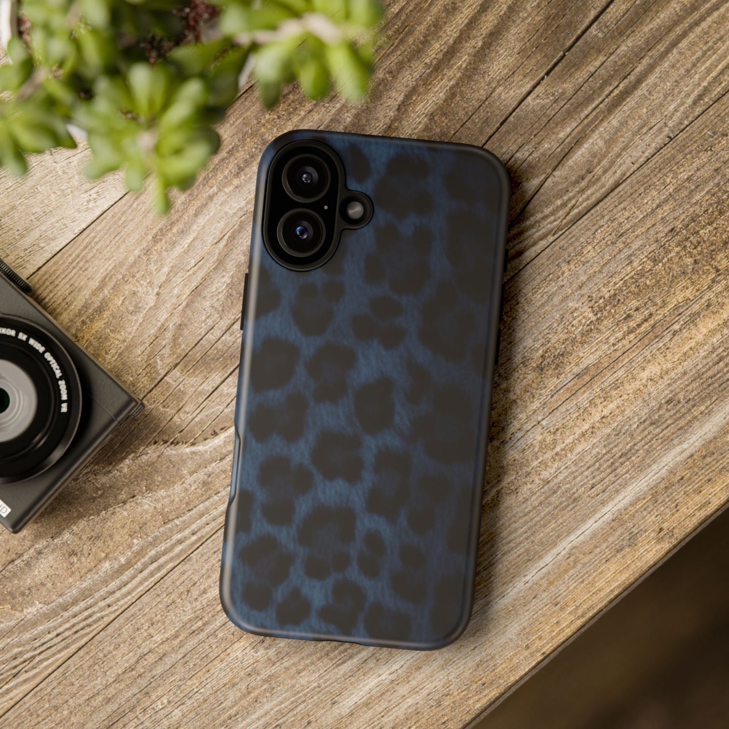 Blue Leopard print Stylish Phone Case with Leopard Print, Trendy Phone Cover for Fashion Lovers, Cute Gifts for Animal Print Fans, Durable Cell Phone [...]